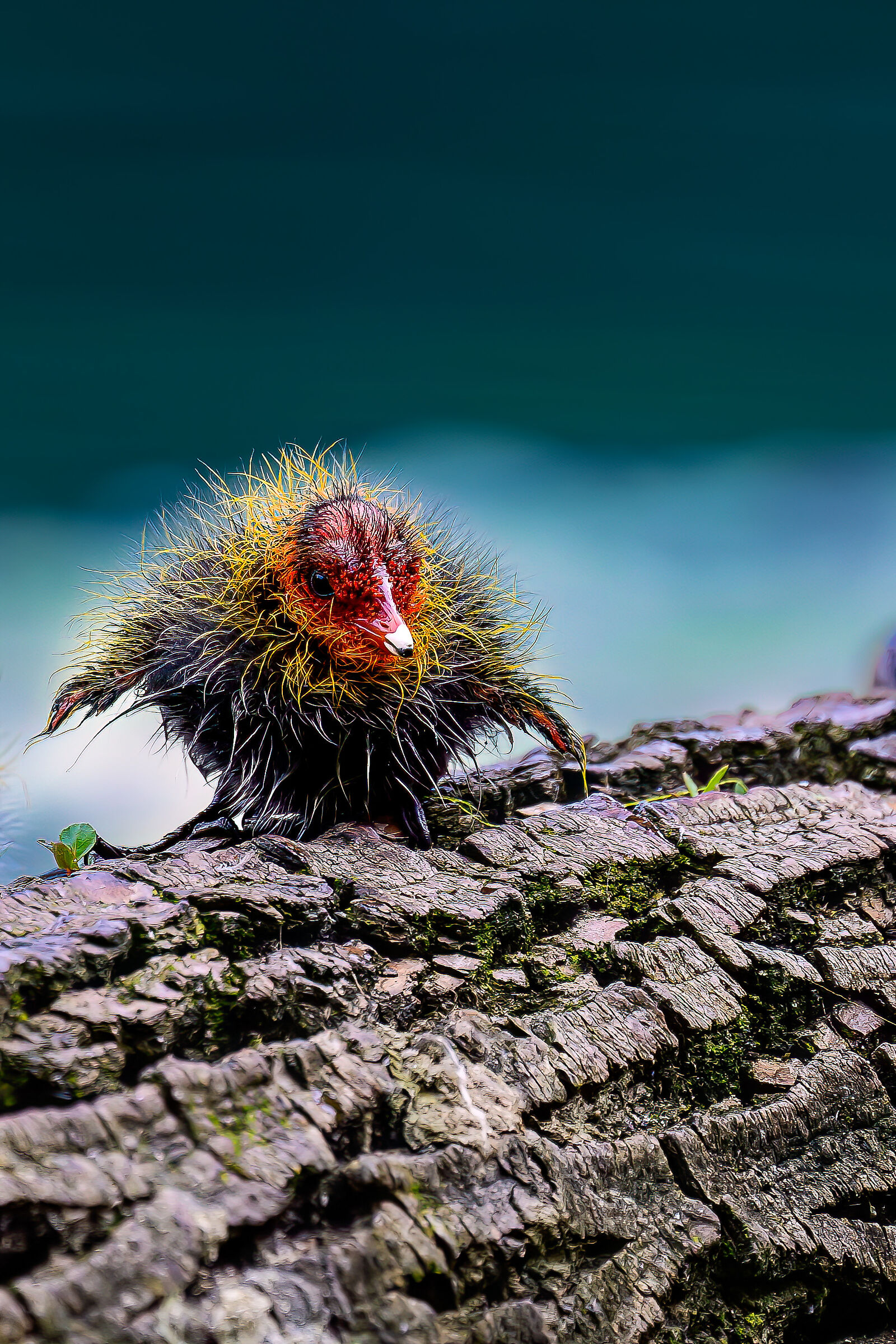 Pulcino di Folaga Comune
