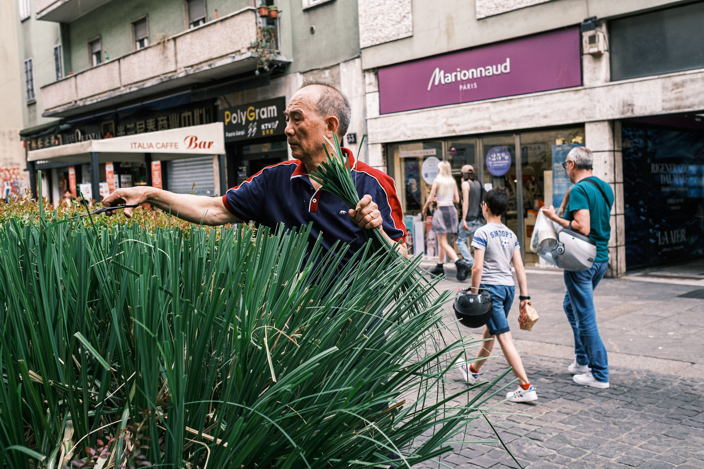 Street Milan Chinatown