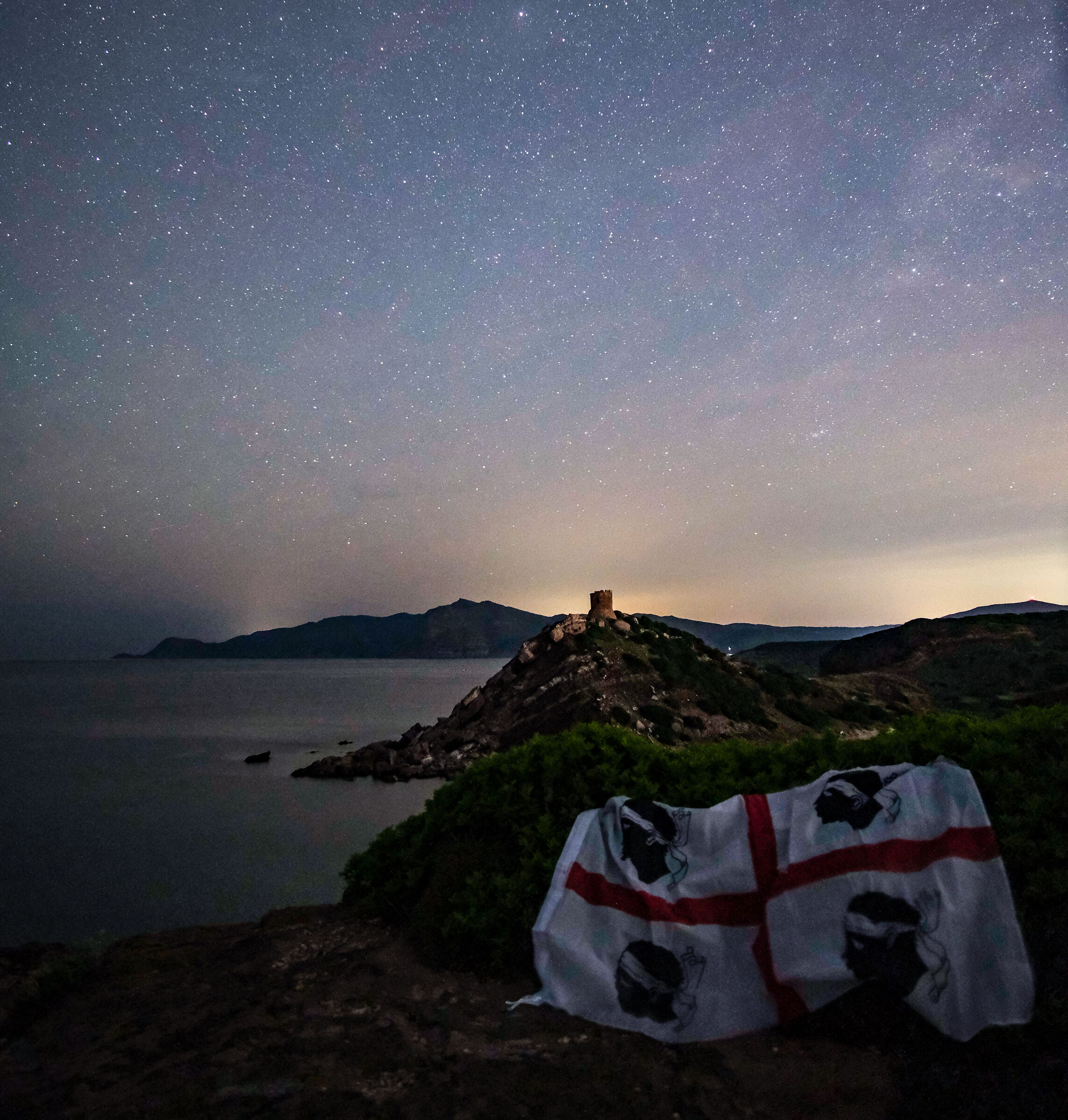 Notte a Torre del Porticciolo.