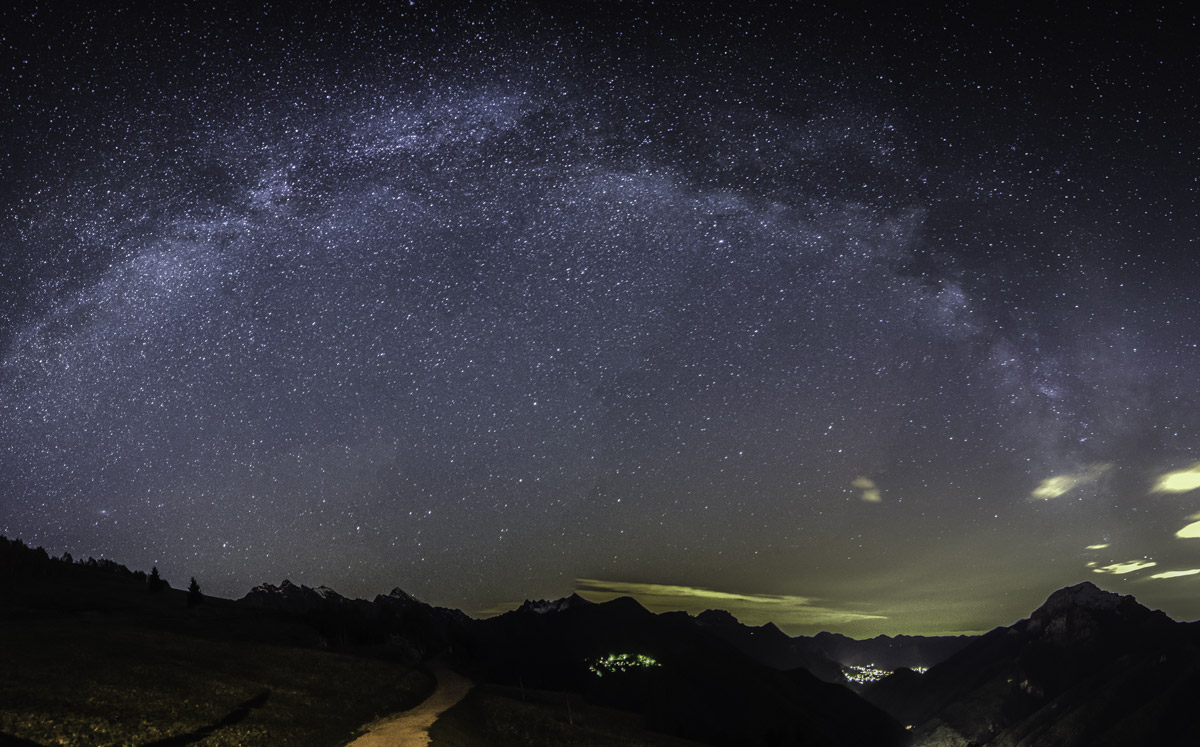 Via Lattea alpe Giumello