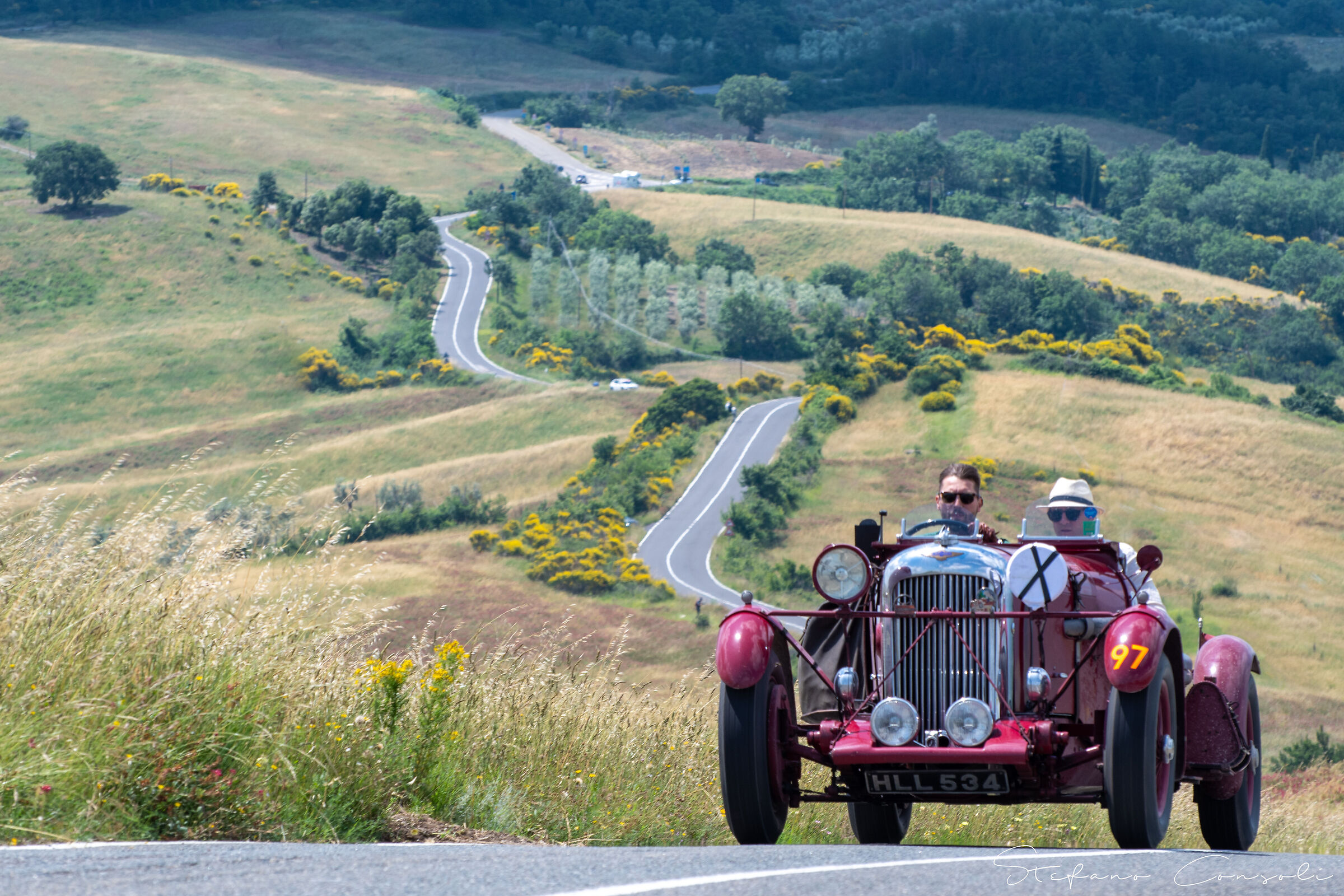 1000 miles in Val d'Orcia
