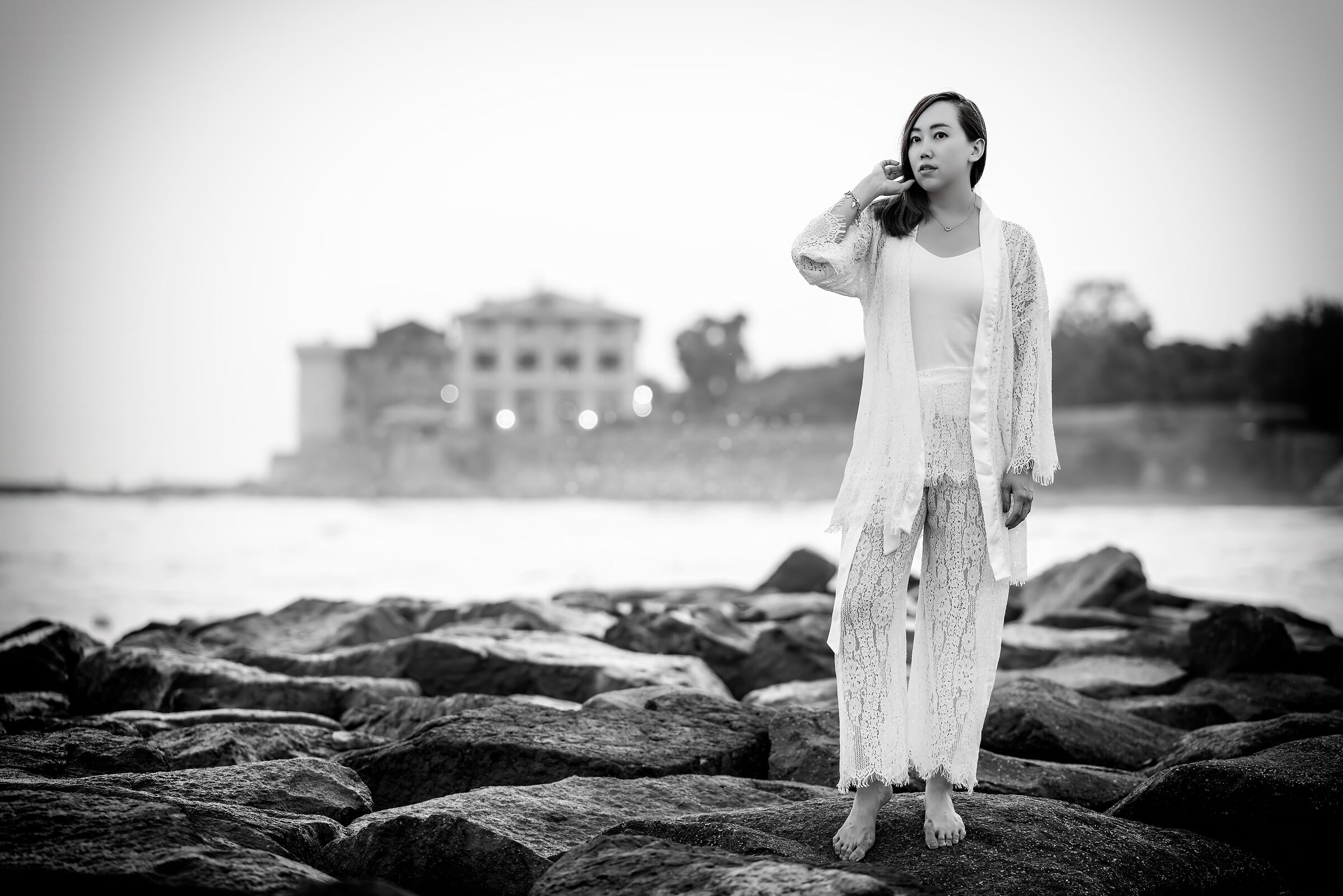 The lady and the castle