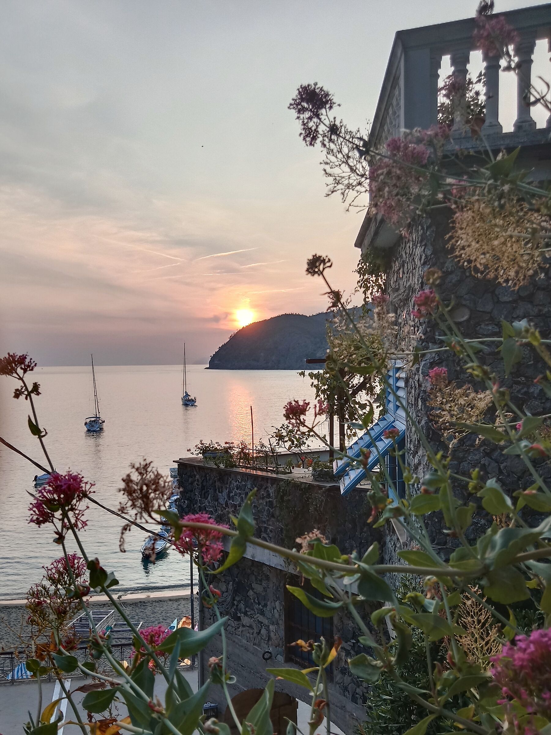 Sunset in Levanto