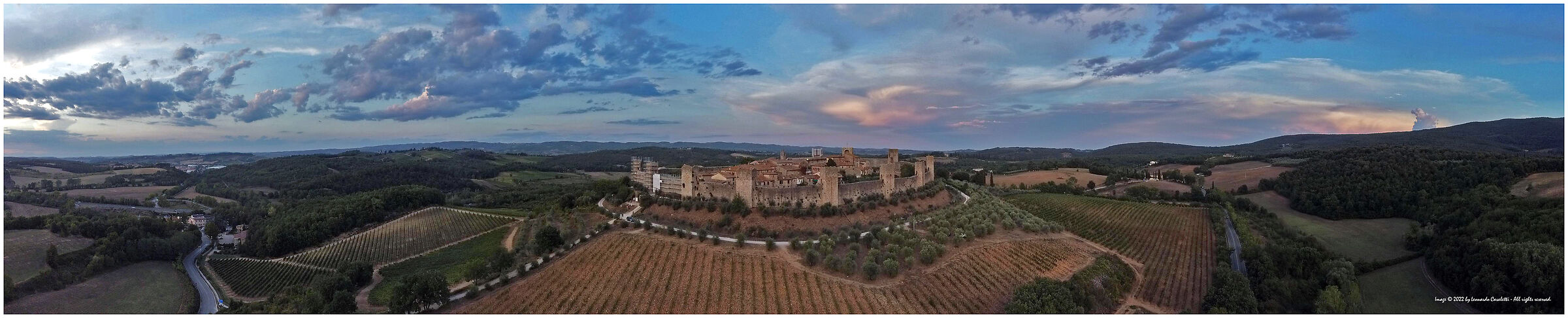 Monteriggioni - Aerial