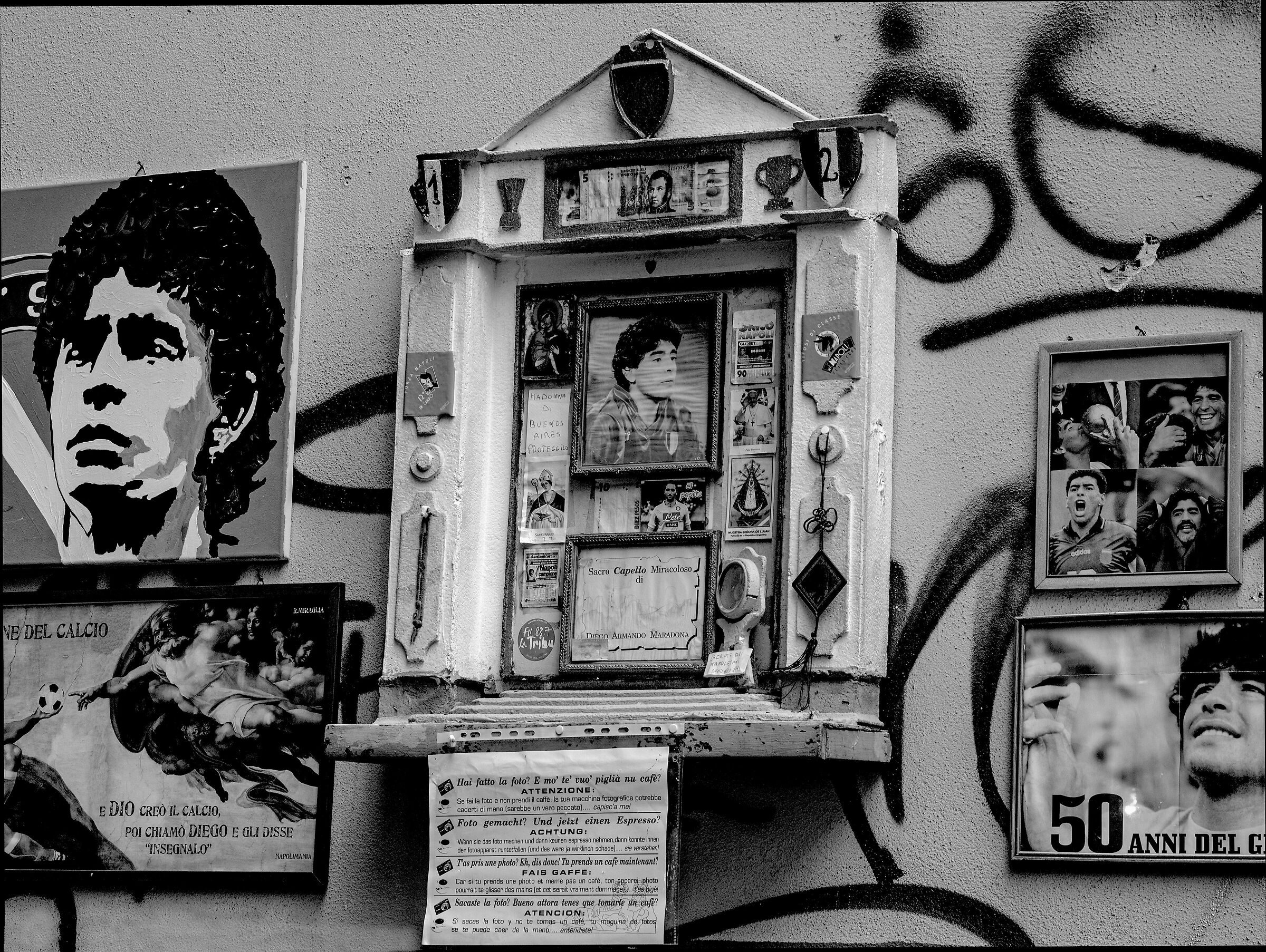 Altarino Maradona piazzetta Nilo