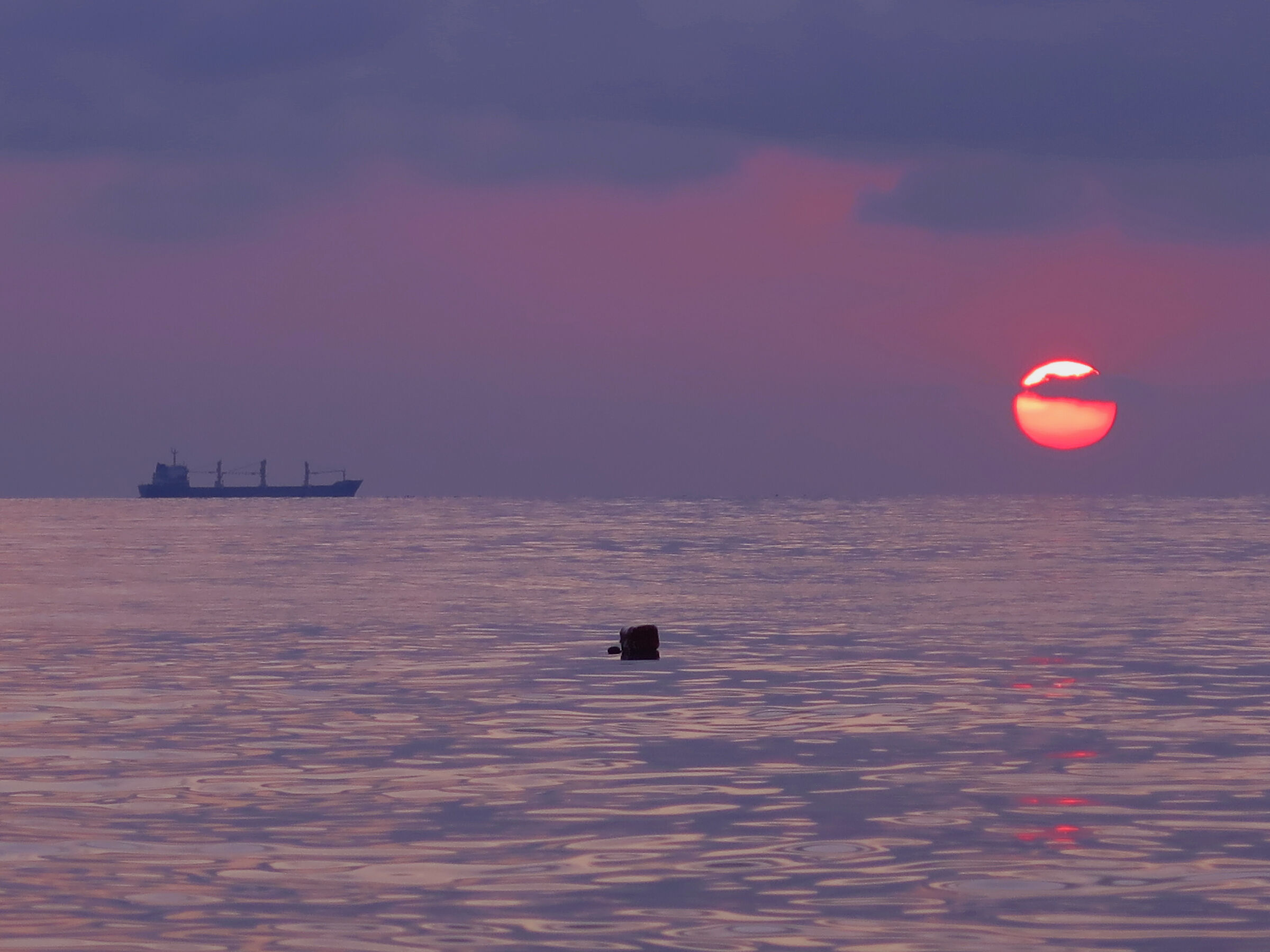 Sunset...
