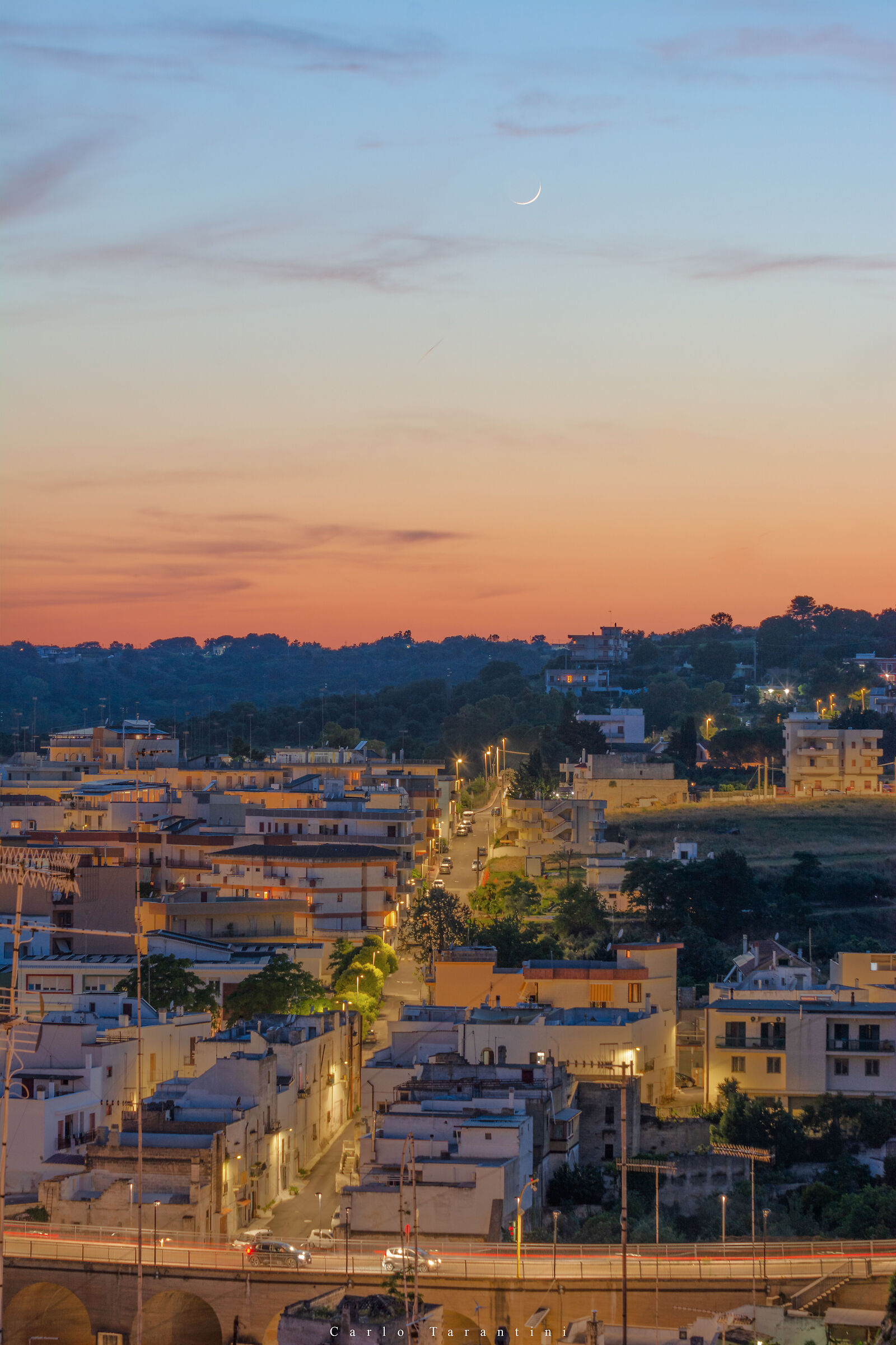 Tramonto su Ginosa (ta)