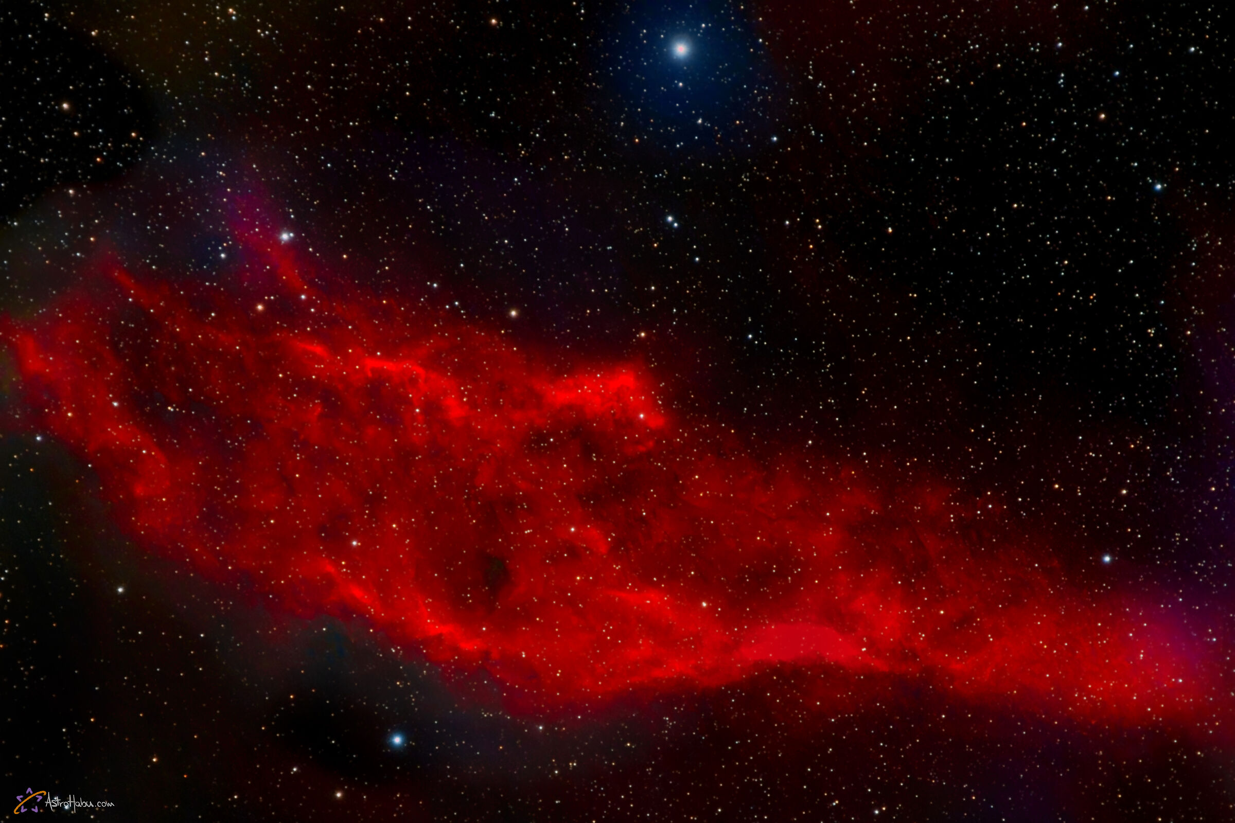 ngc1499 Nebulosa California