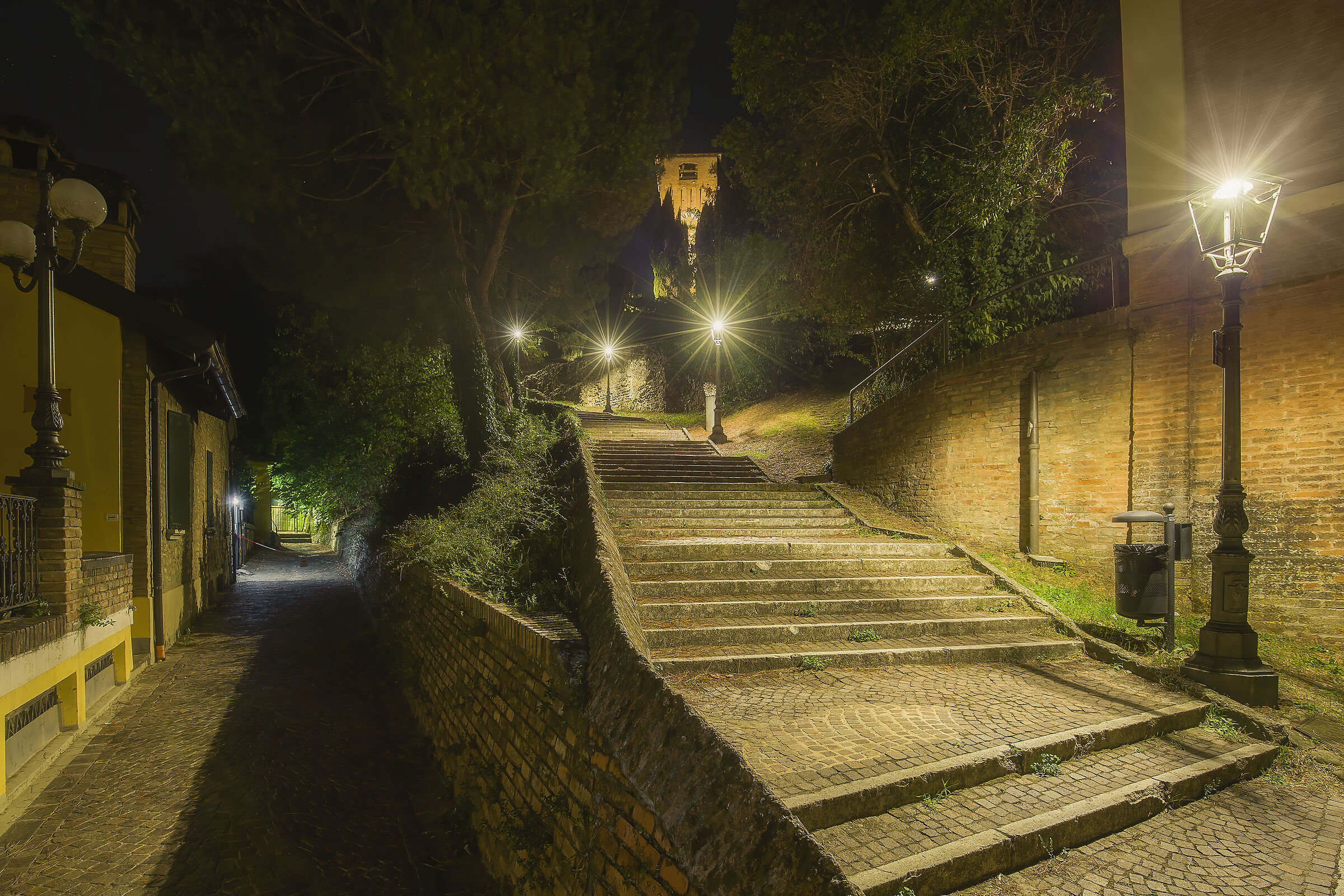 The staircase of Bazzano