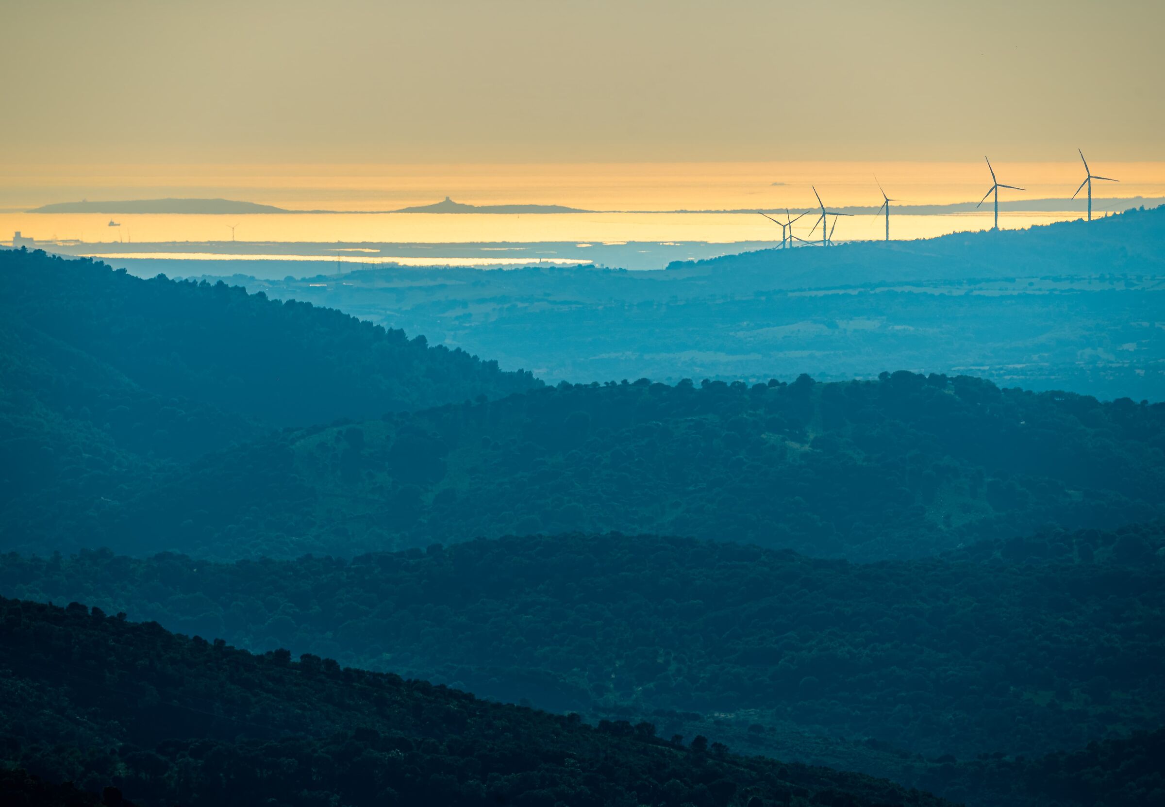 View from the nuraghe "S'Arramanalgiu"