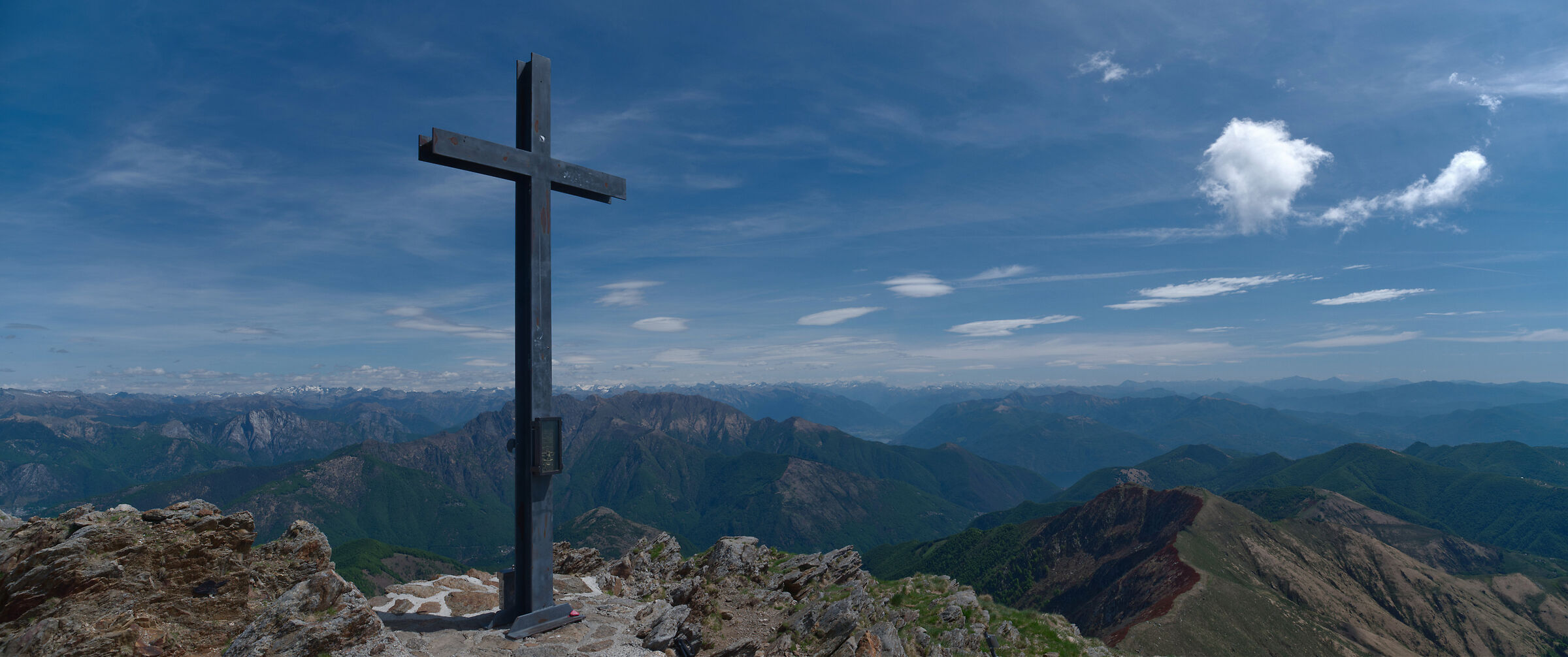 from the top of Mount Zeda 2156m