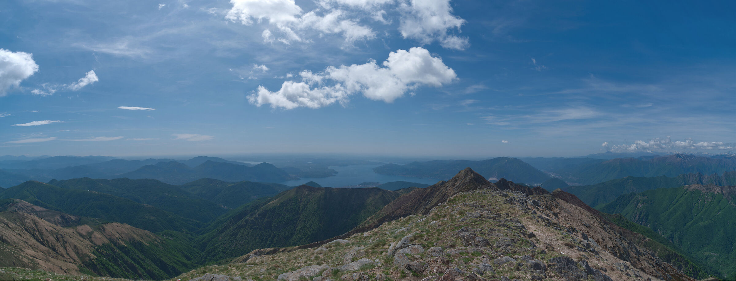 from the top of Mount Zeda 2156m