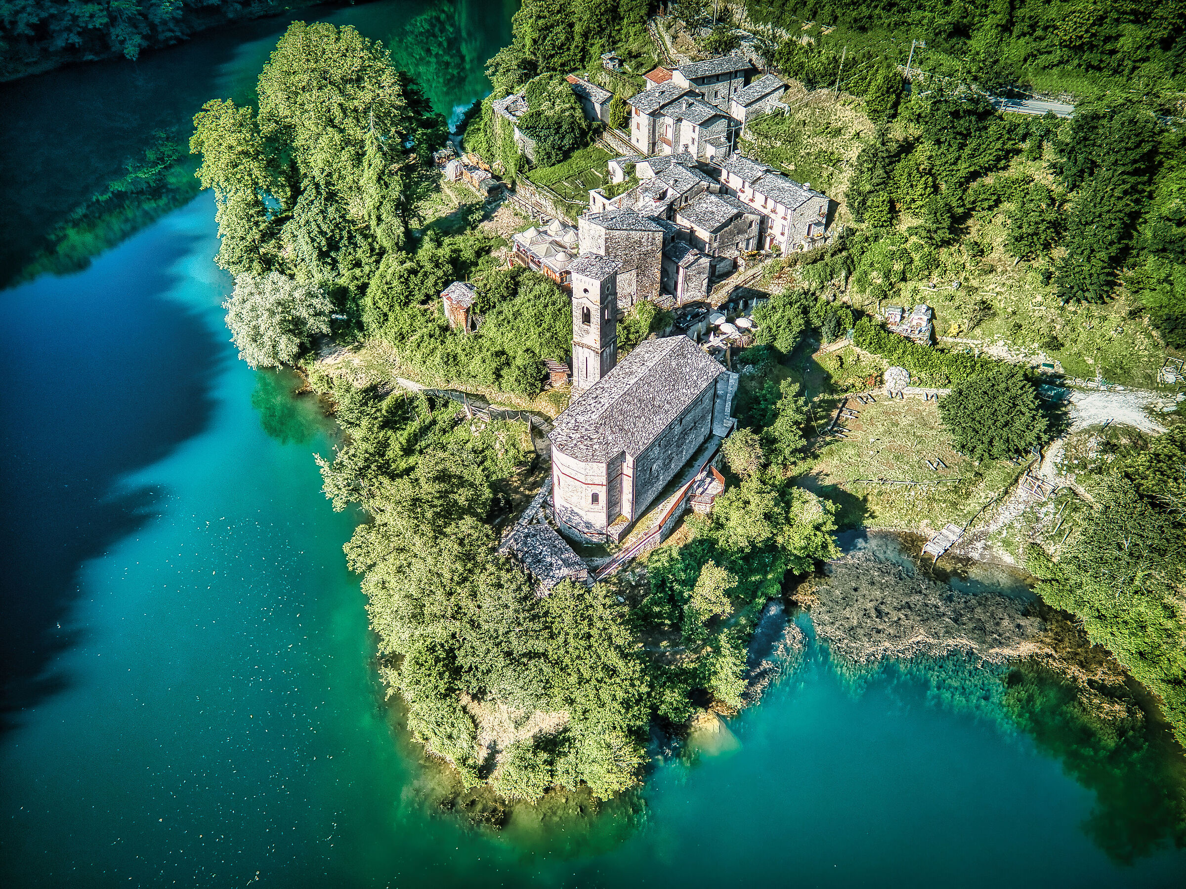 Isola Santa...in volo