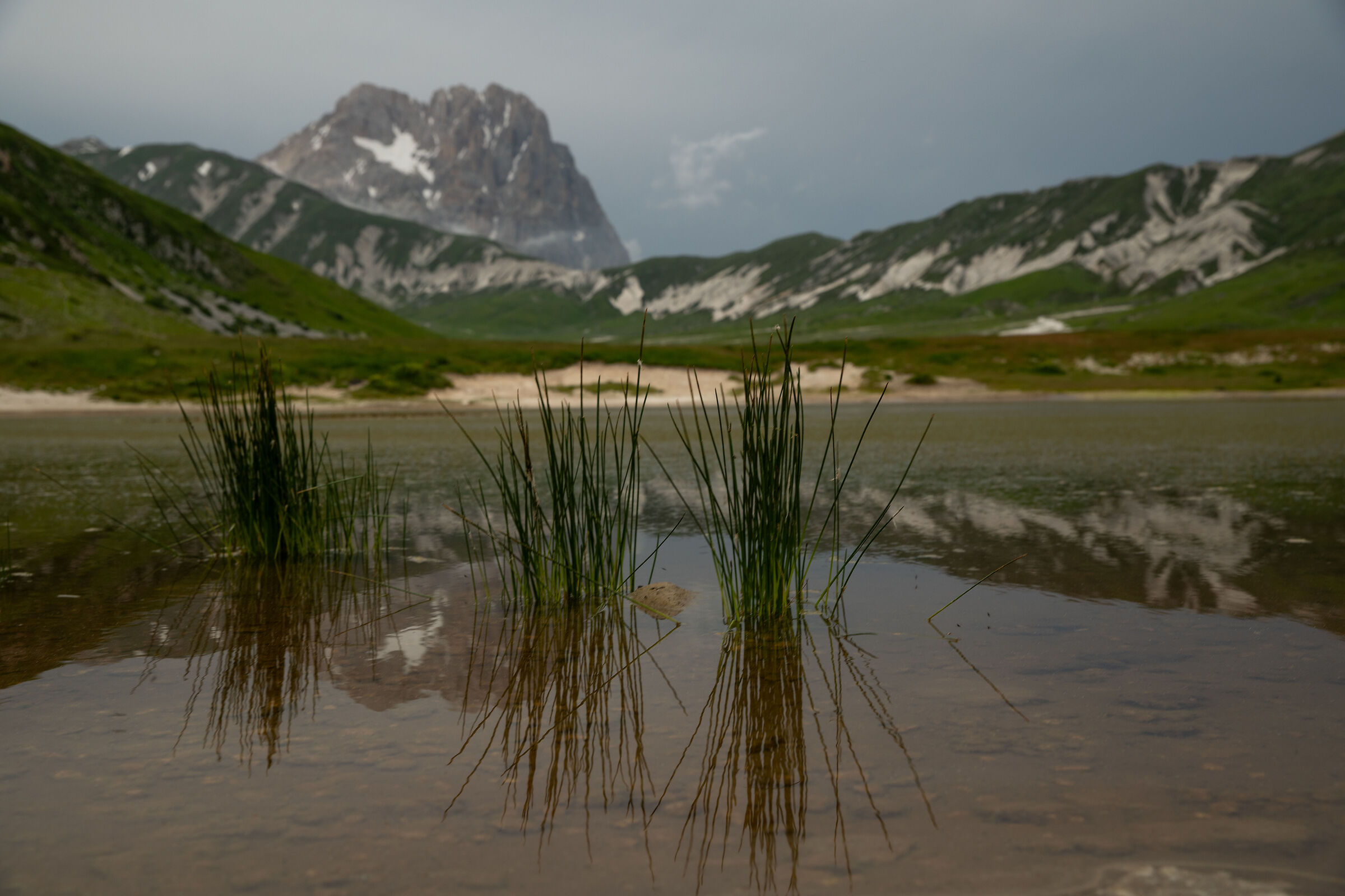 at the foot of the Gran Sasso