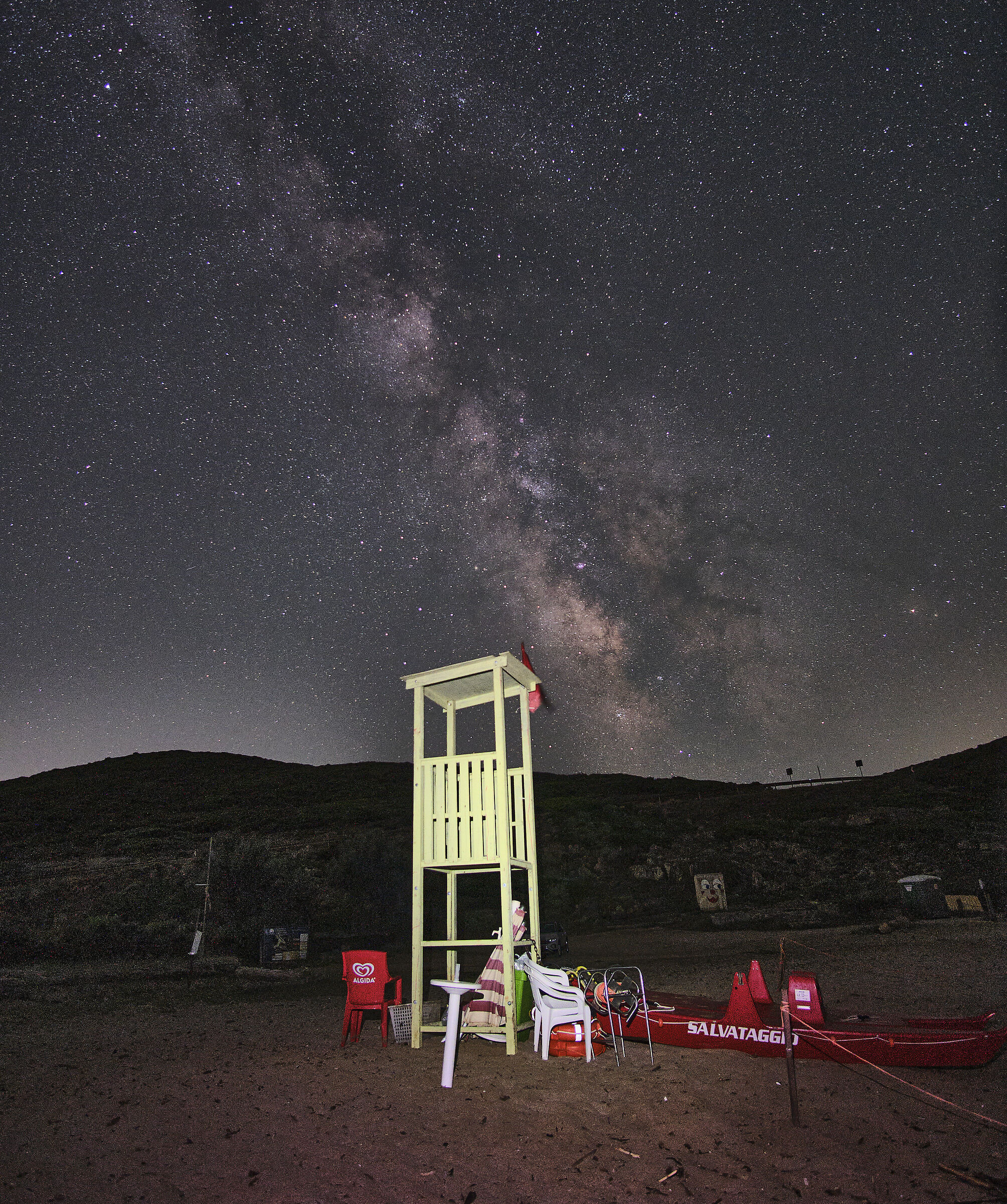 Il trono del bagnino