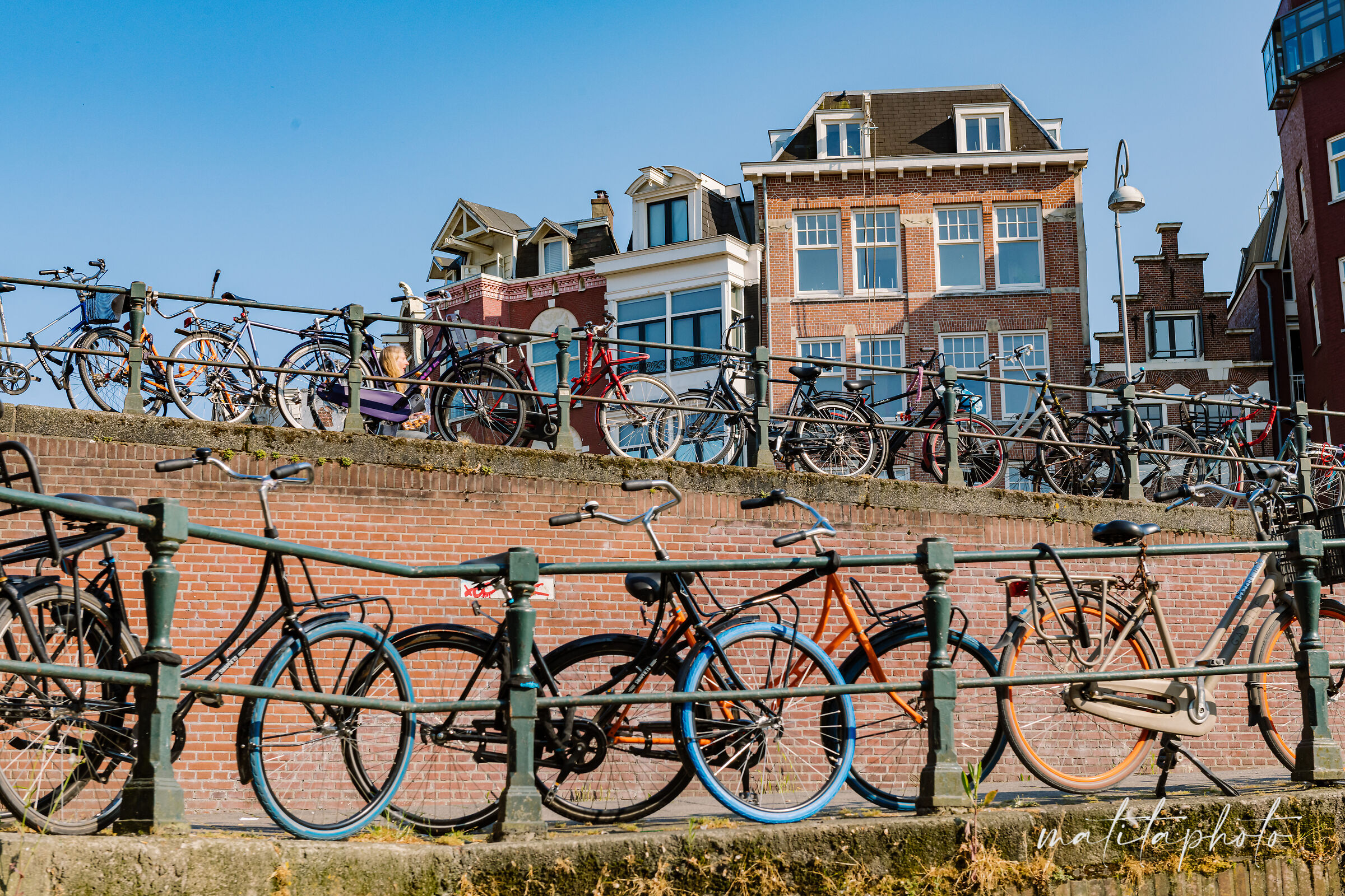Cycling in Amsterdam