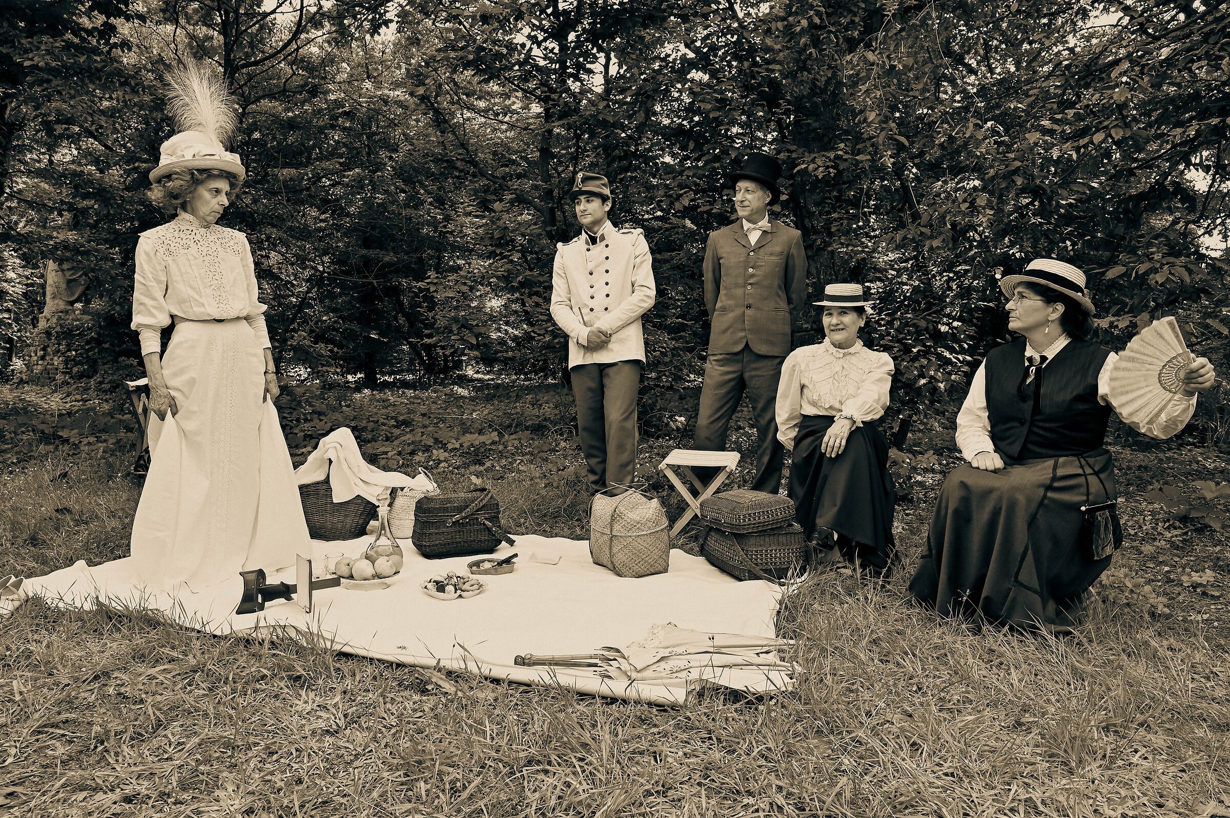 A picnic of yesteryear
