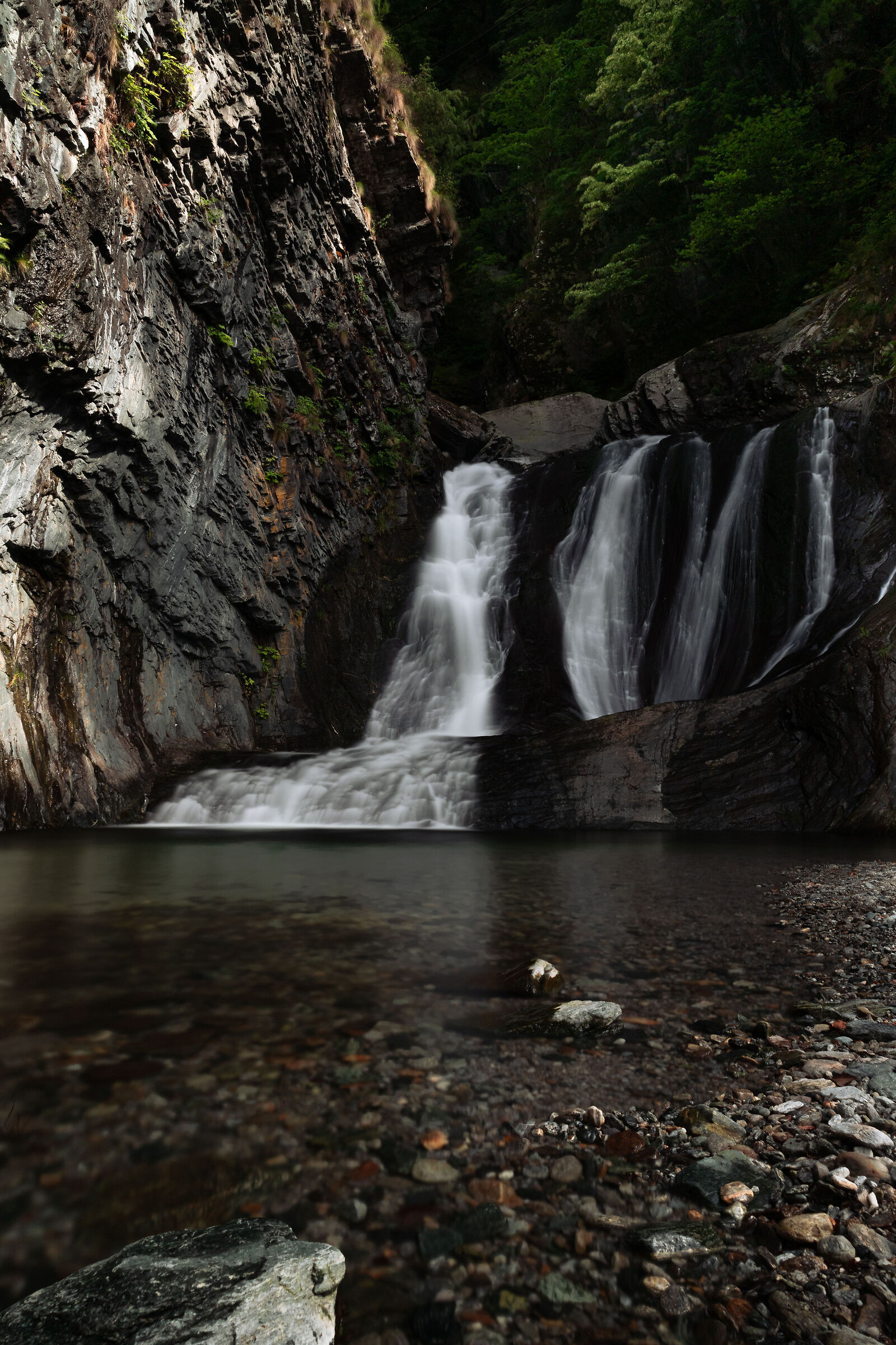 Piccola cascata a Beura