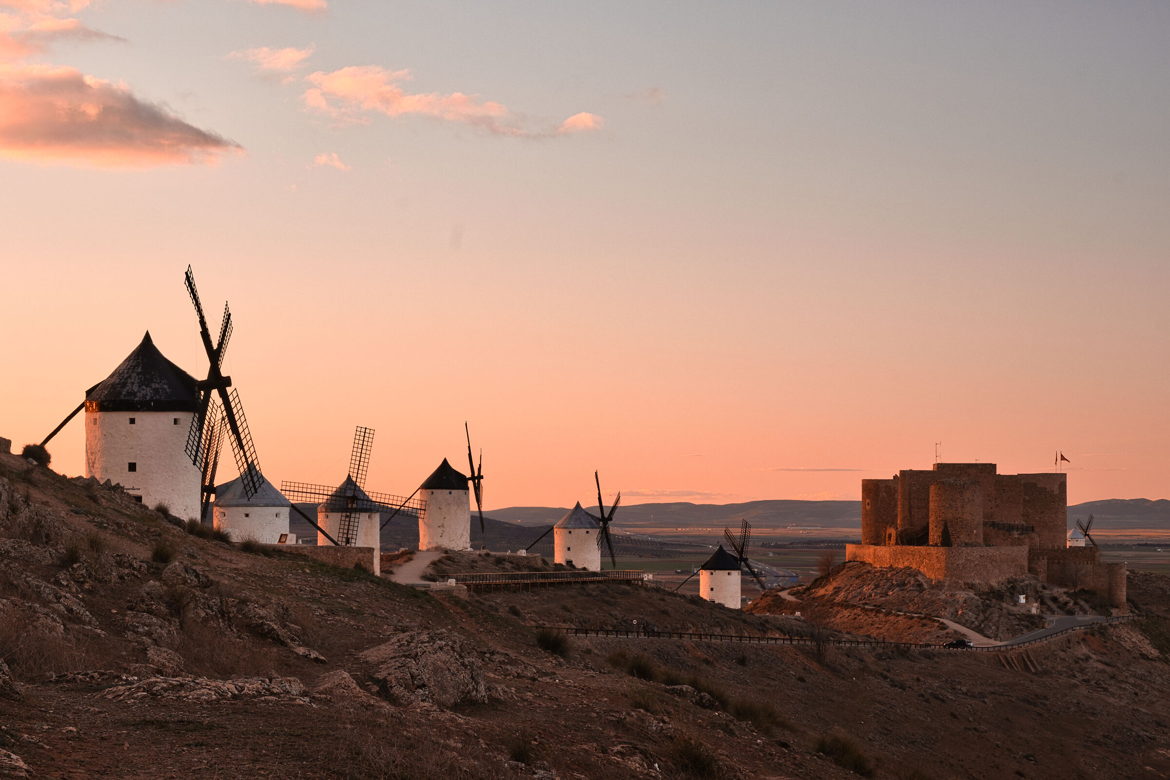 Mulini di Consuegra - Tramonto