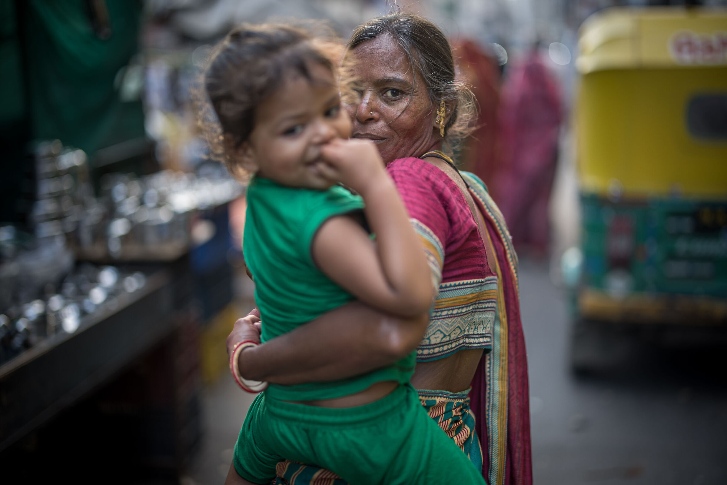 Ritratti di strada, India, Gujarat