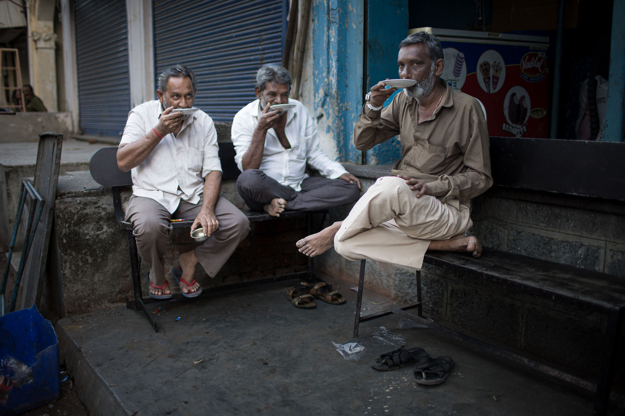 Bere il Masala Chai , India, Gujarat
