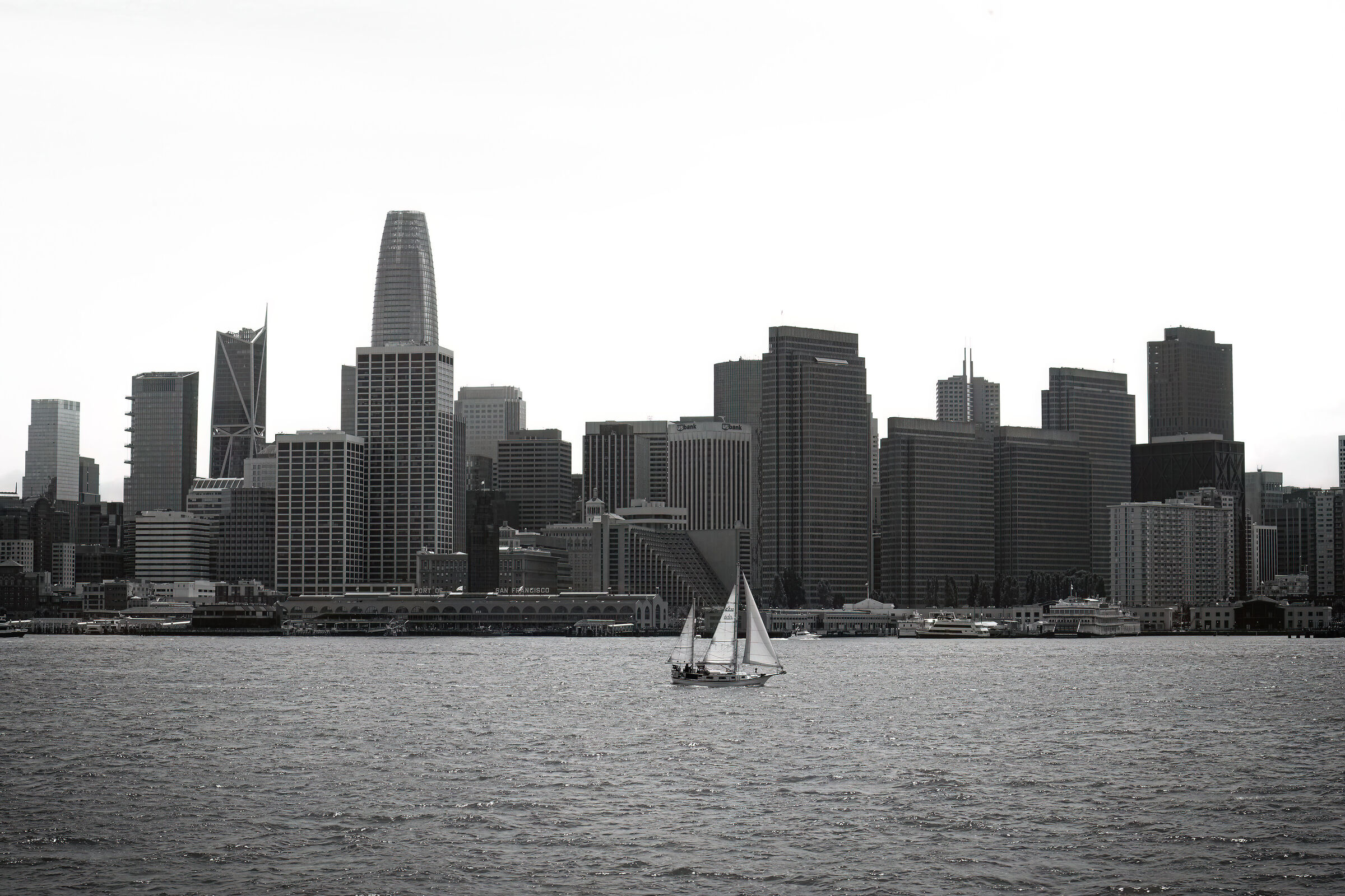 San Francisco in B/N