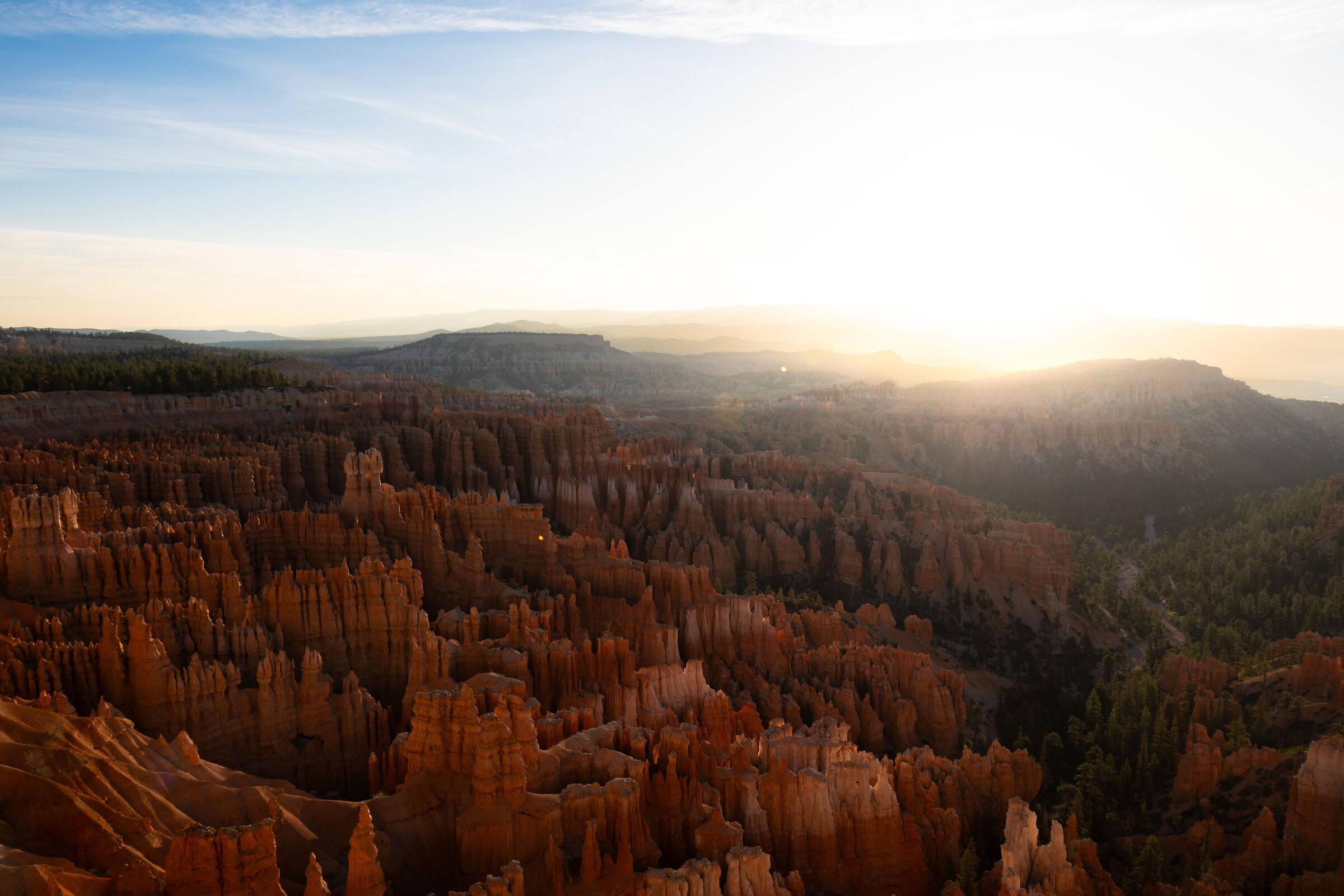 Alba pungente in quel di Bryce