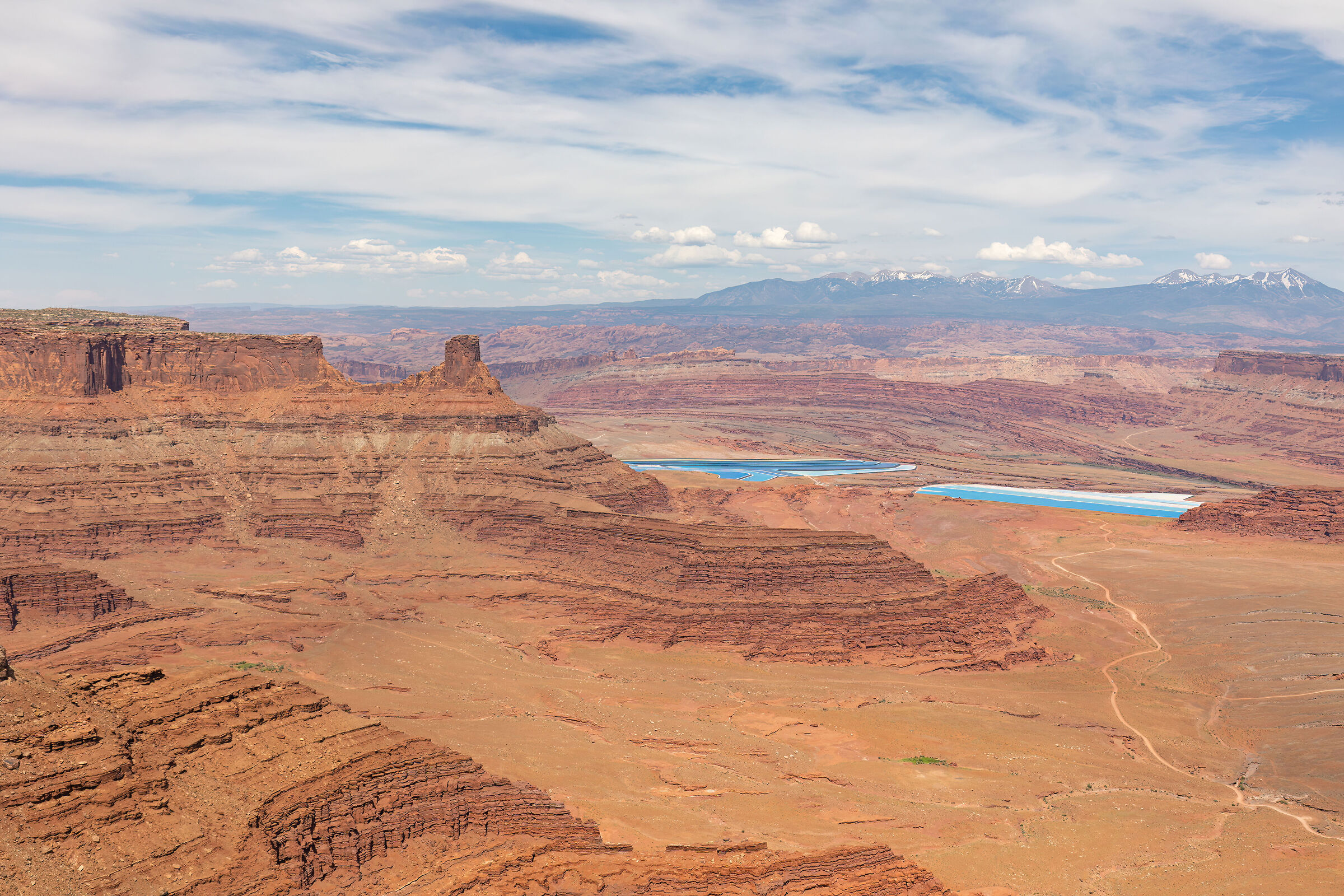 Potash Pond in the canyons of Dead Horse Point