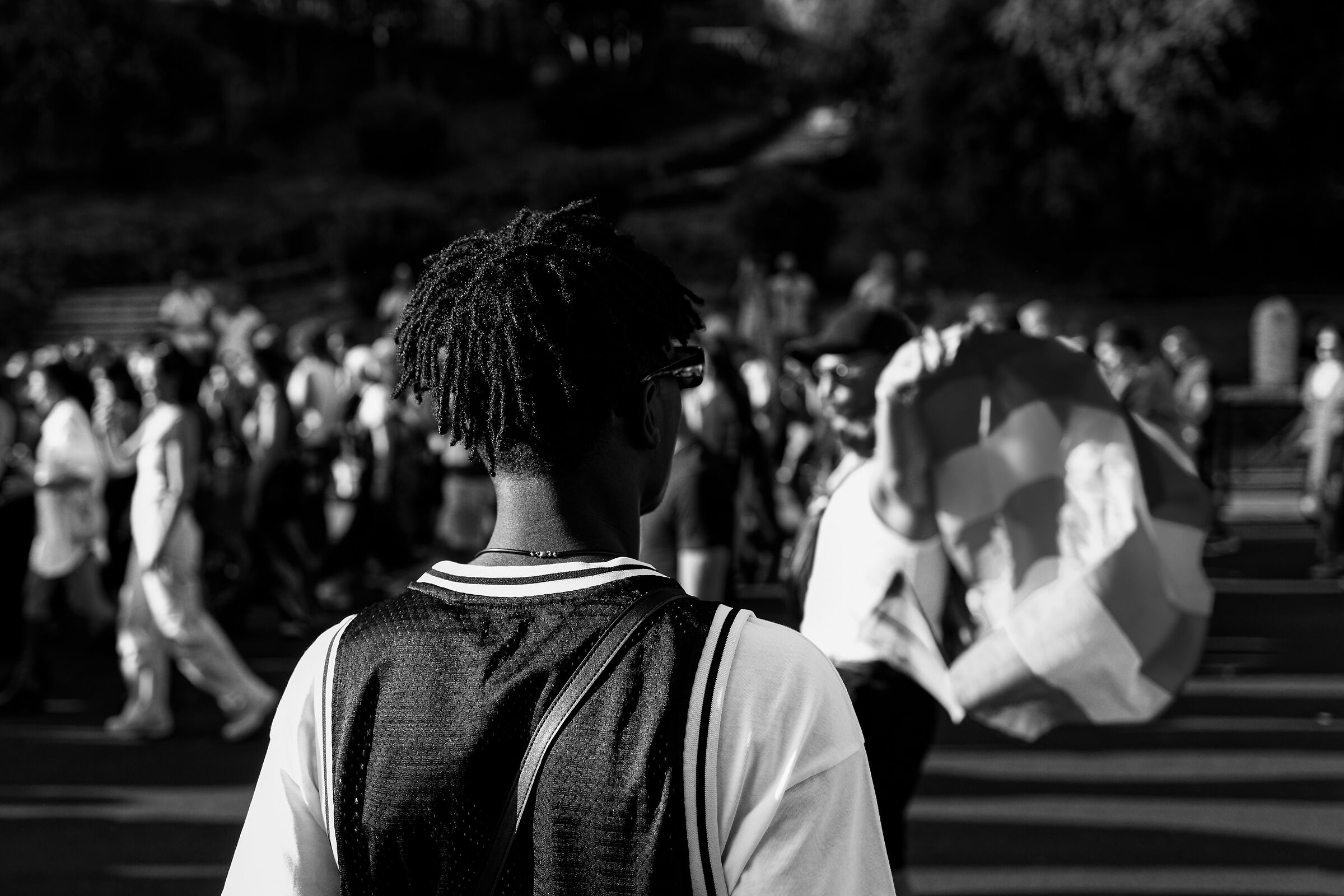 Immagini dell'istantanea sulla strada.