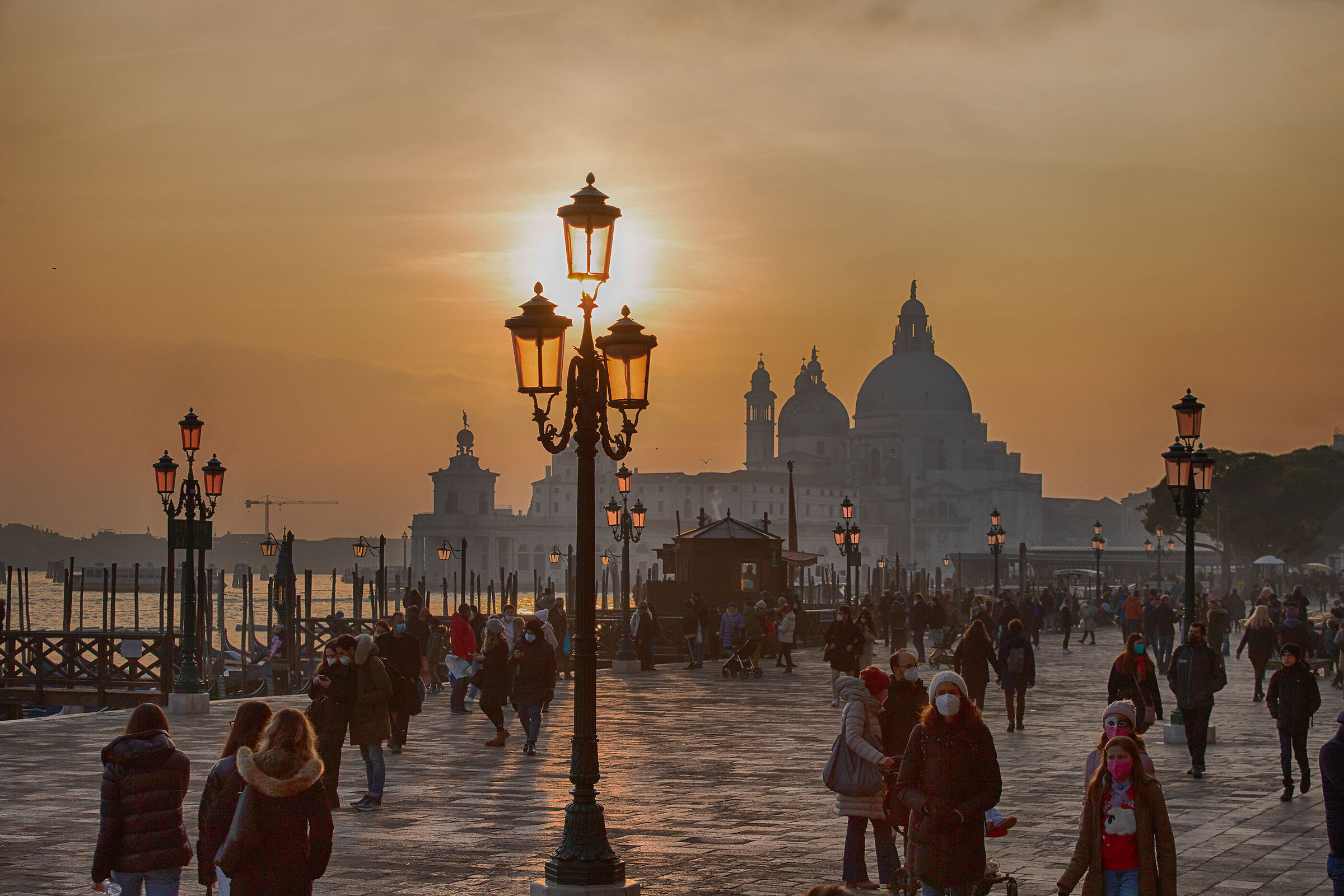 Tramonto a Riva degli Schiavoni