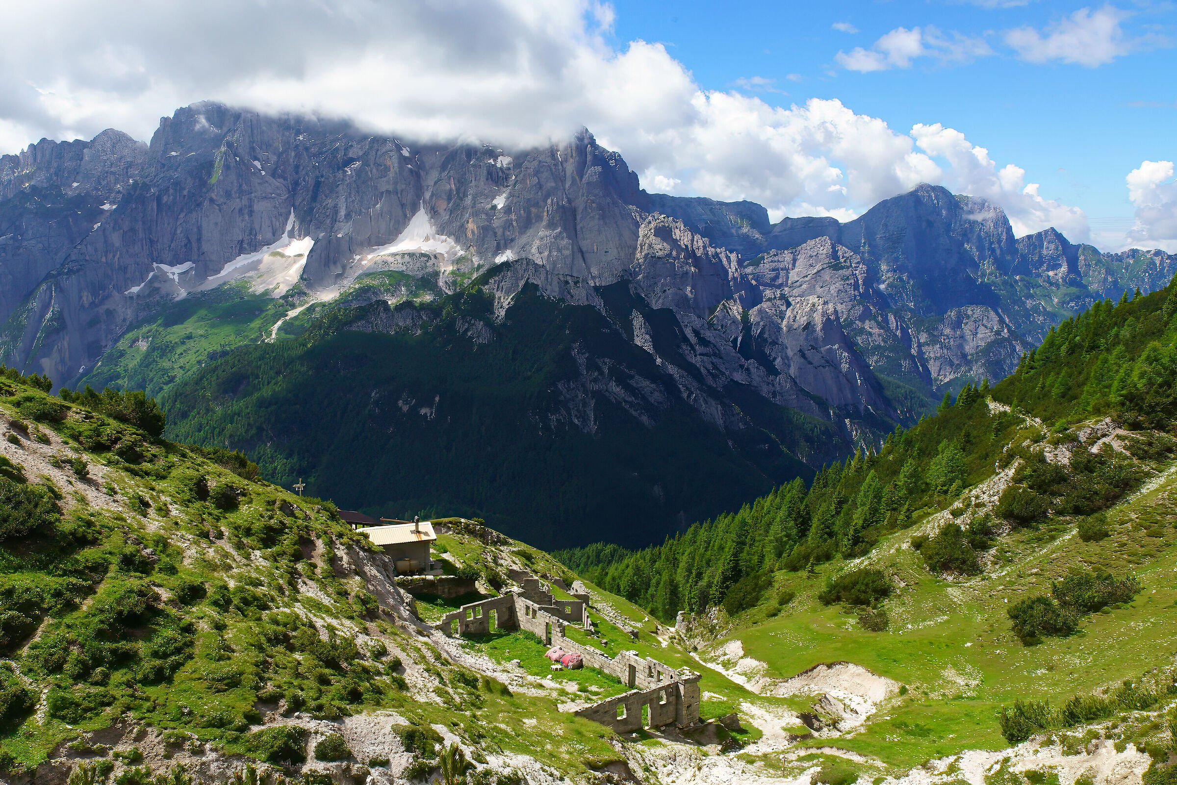 Montasio north face, Julian Alps