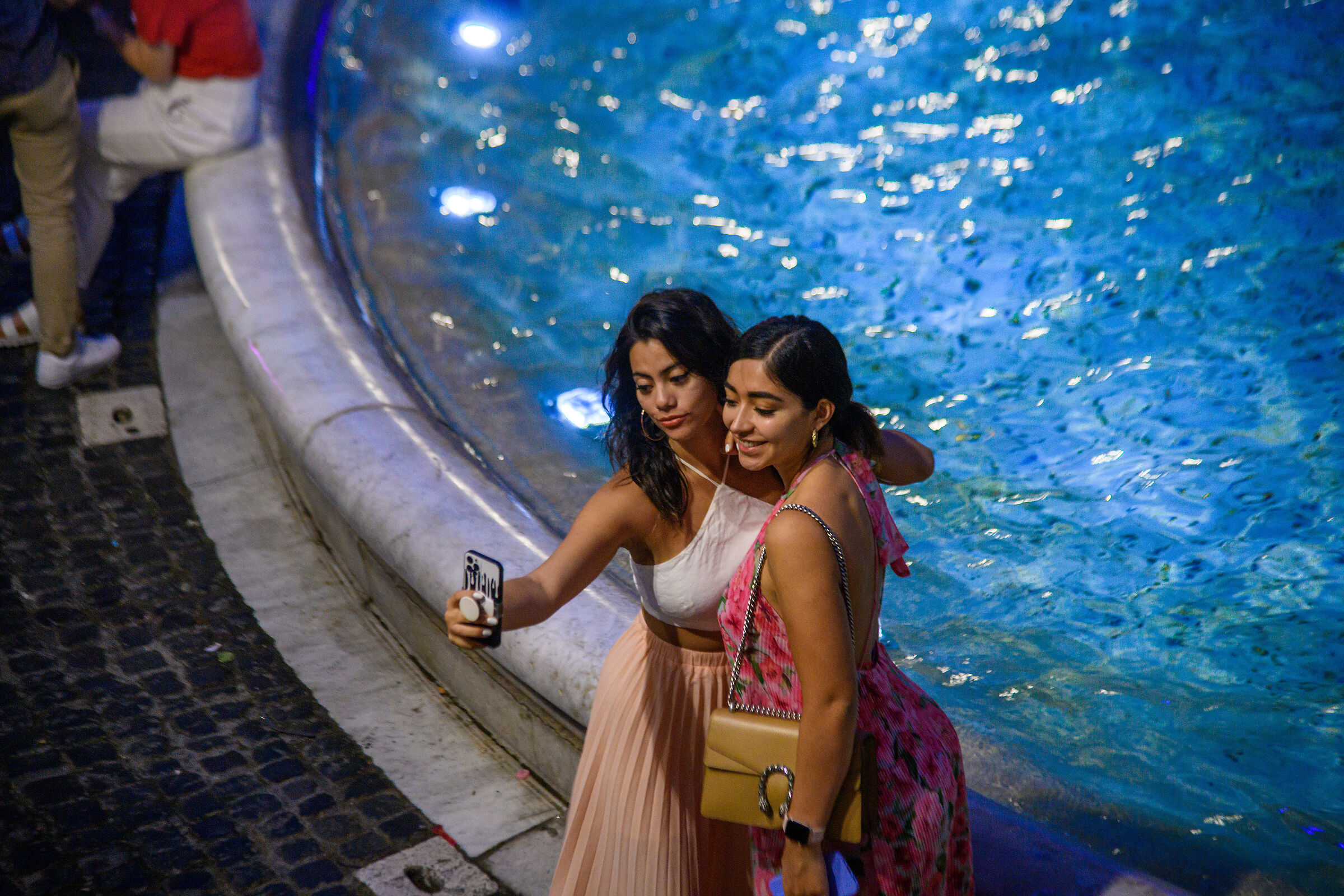 Selfie a Fontana di Trevi