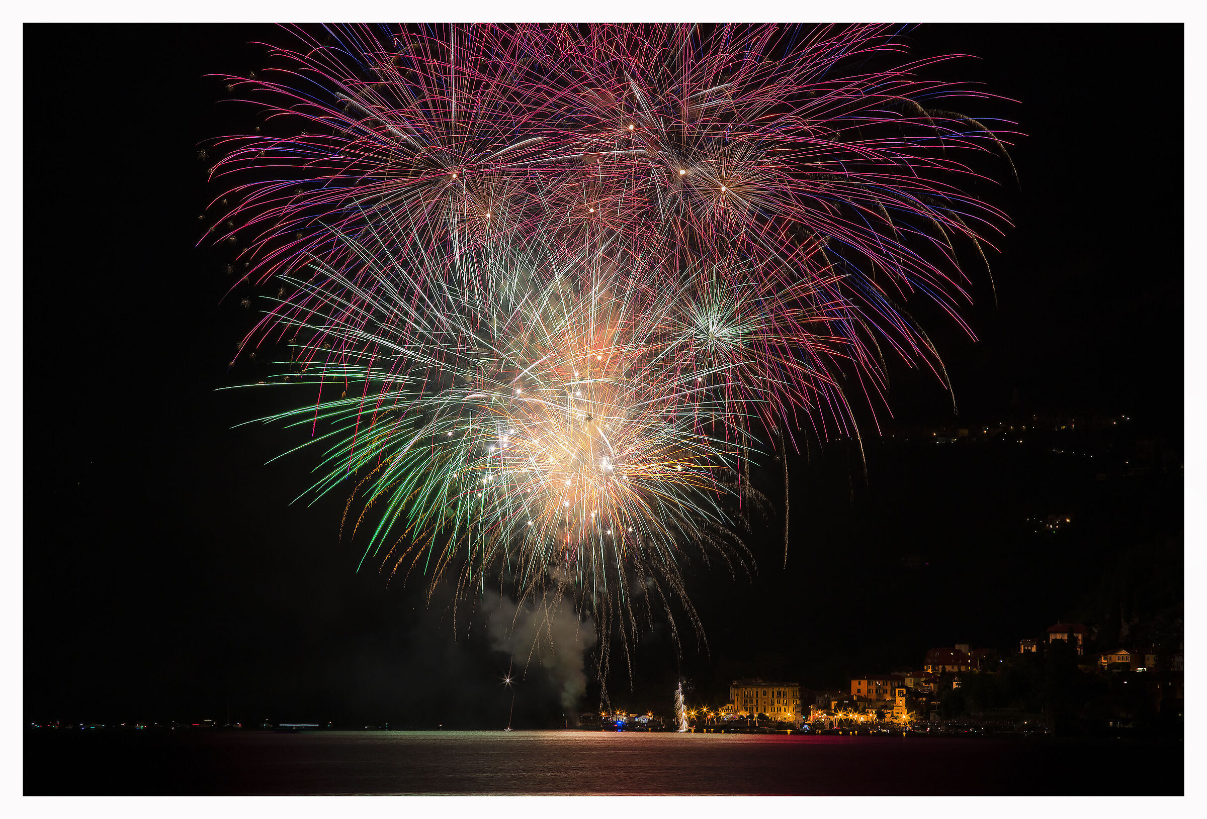 Fuochi a Varenna