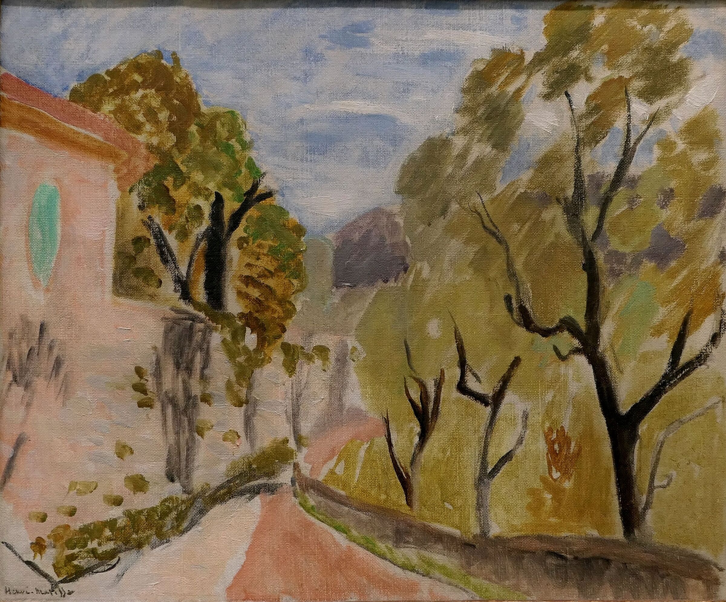 Henri Matisse  " La Strada a Mezzogiorno (1919)