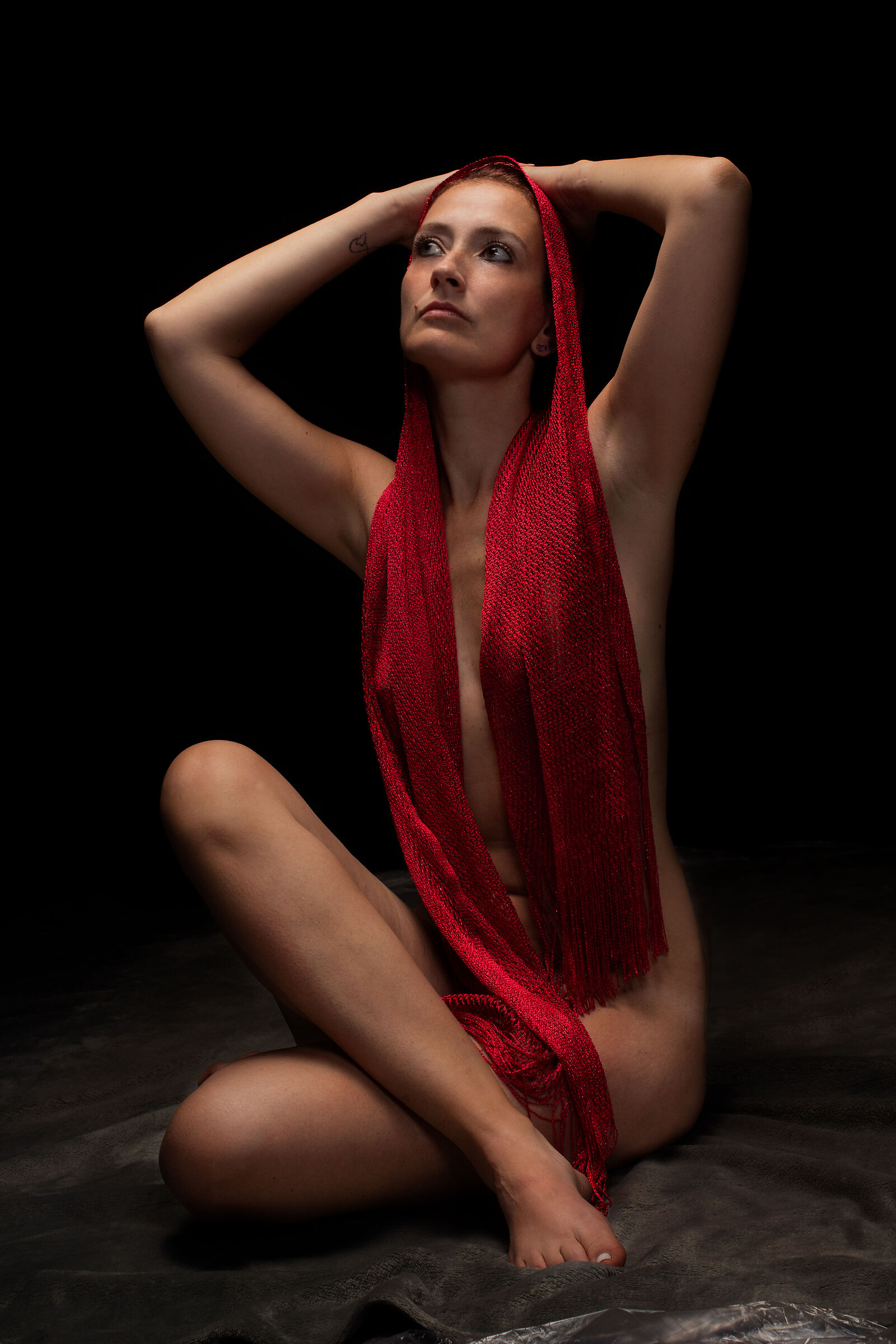 Red veil