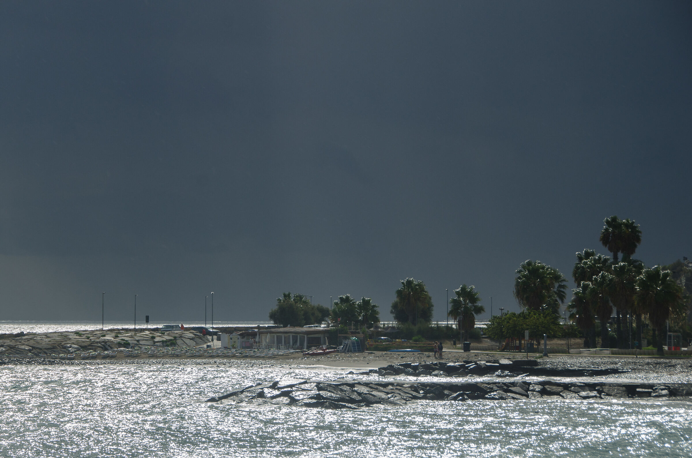 temporale in arrivo sul mare