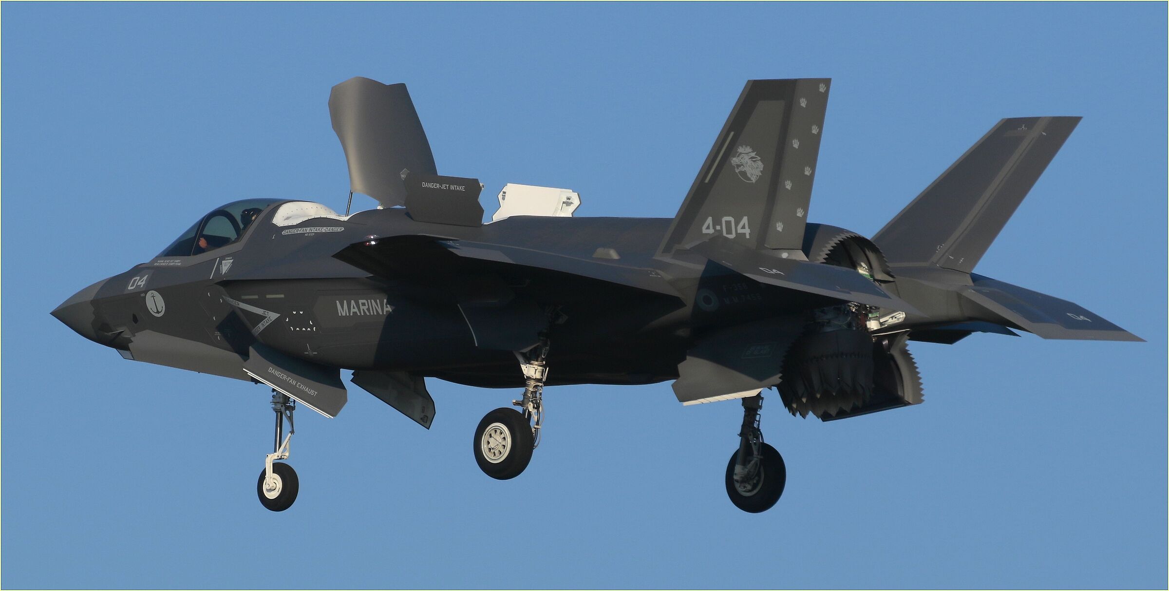 F.35 B, of the Italian Navy