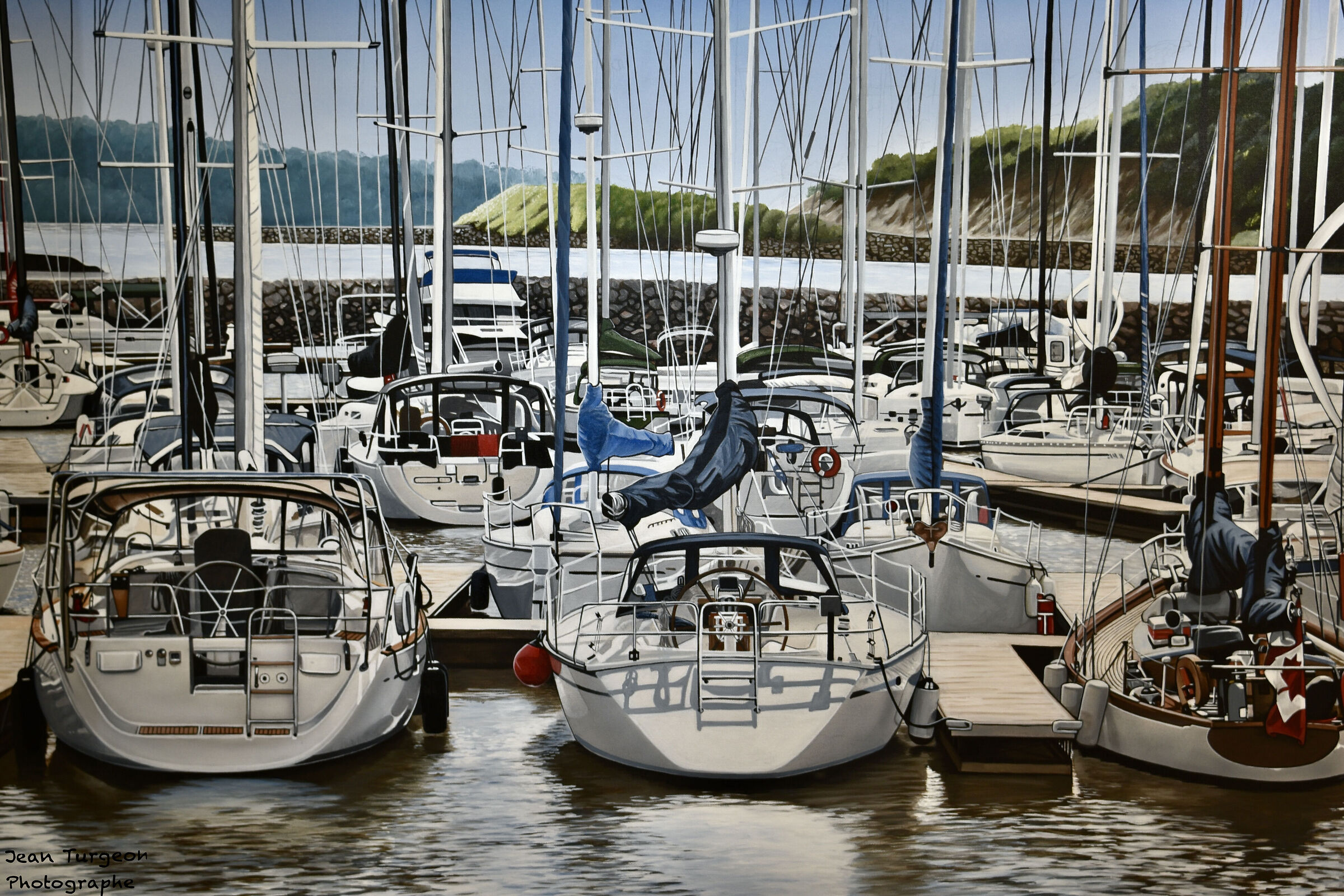 Foto di un pittore del Quebec... Marina