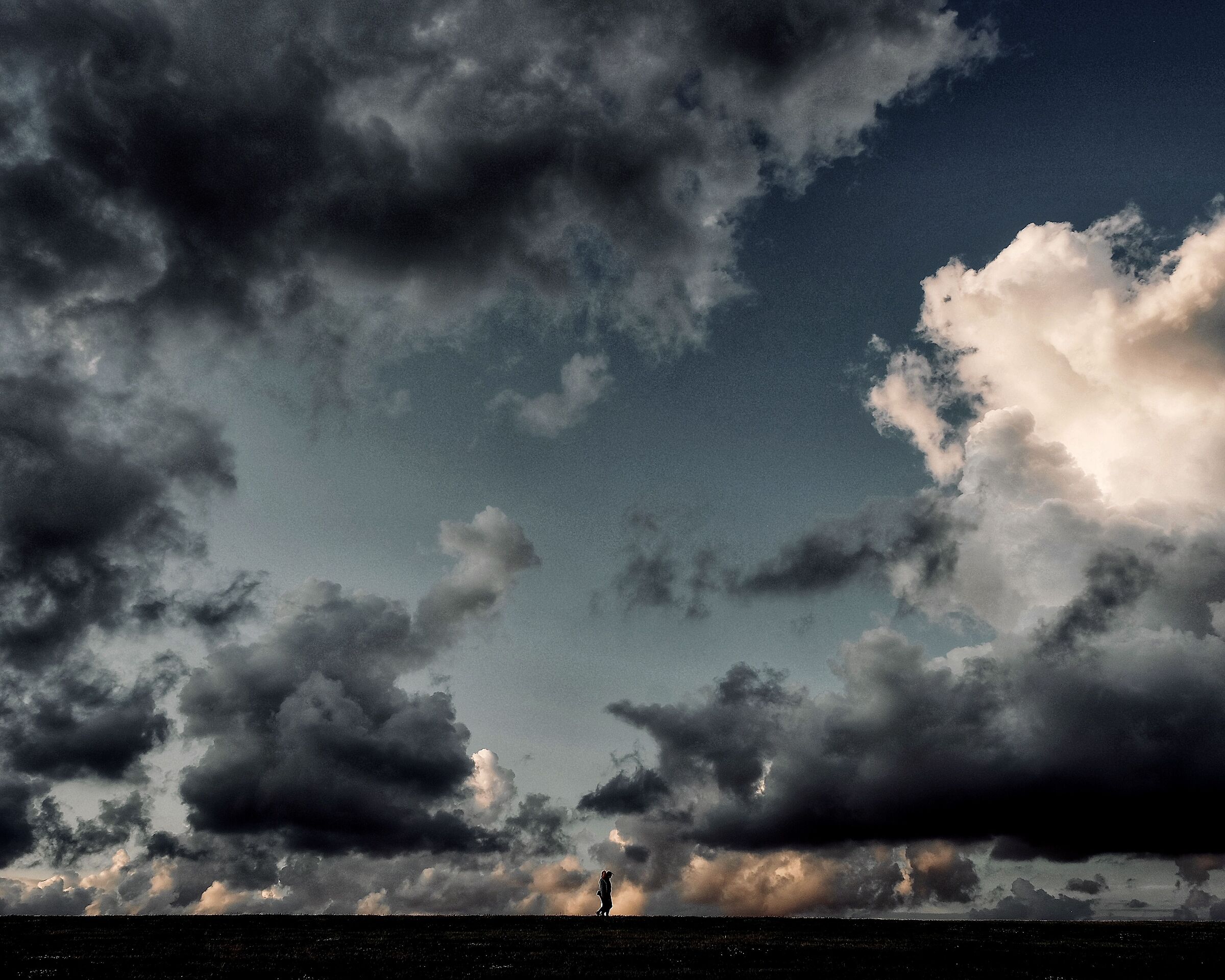 Walking in the clouds