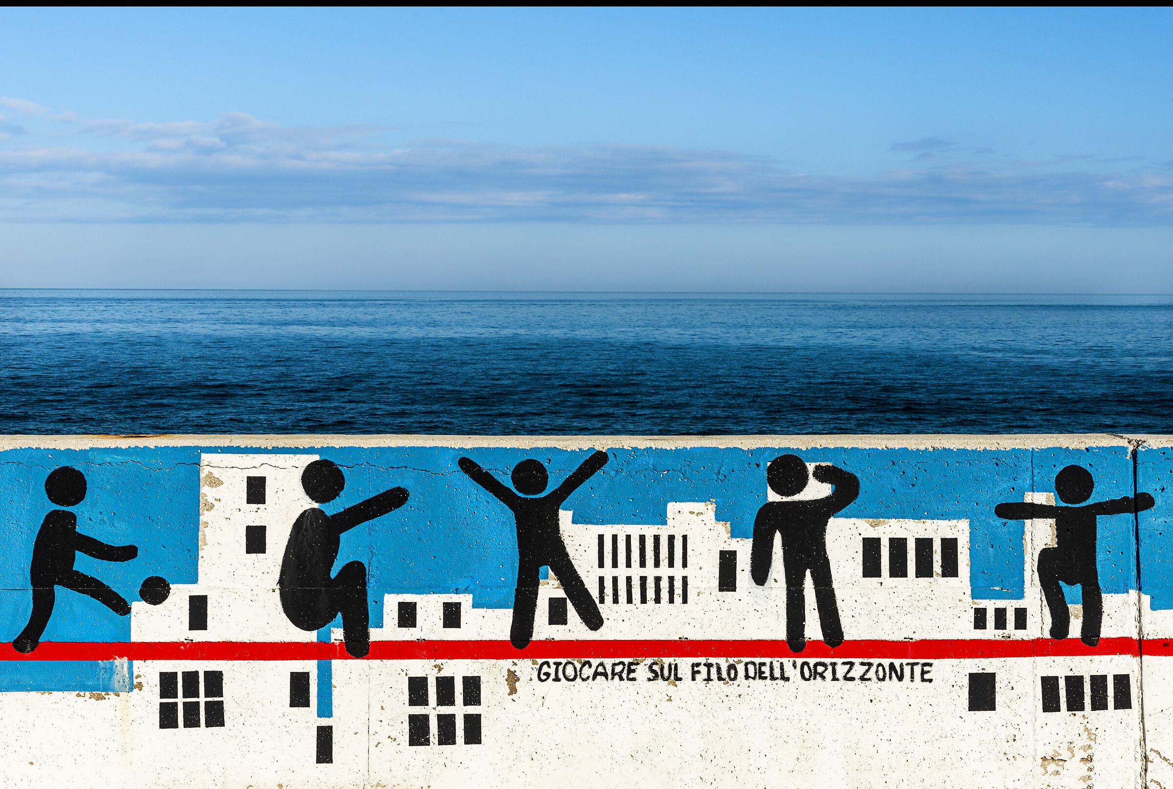giocare sul filo dell'orizzonte
