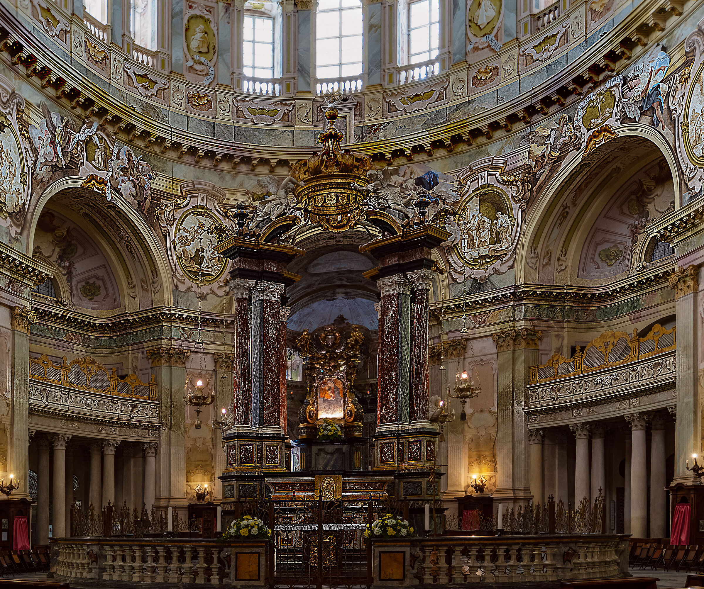 Sanctuary of Vicoforte - glimpse