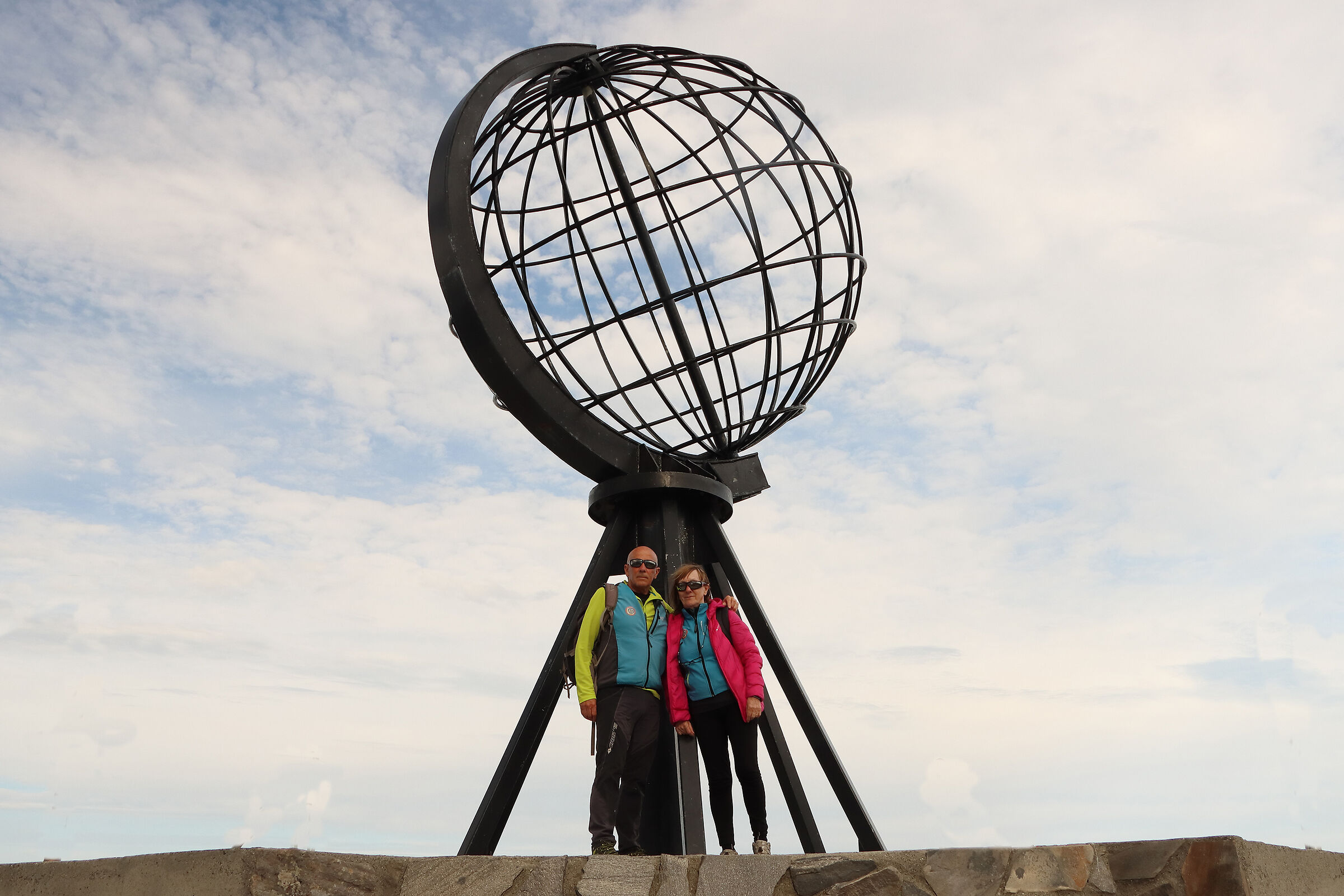 al globo di Nordkapp
