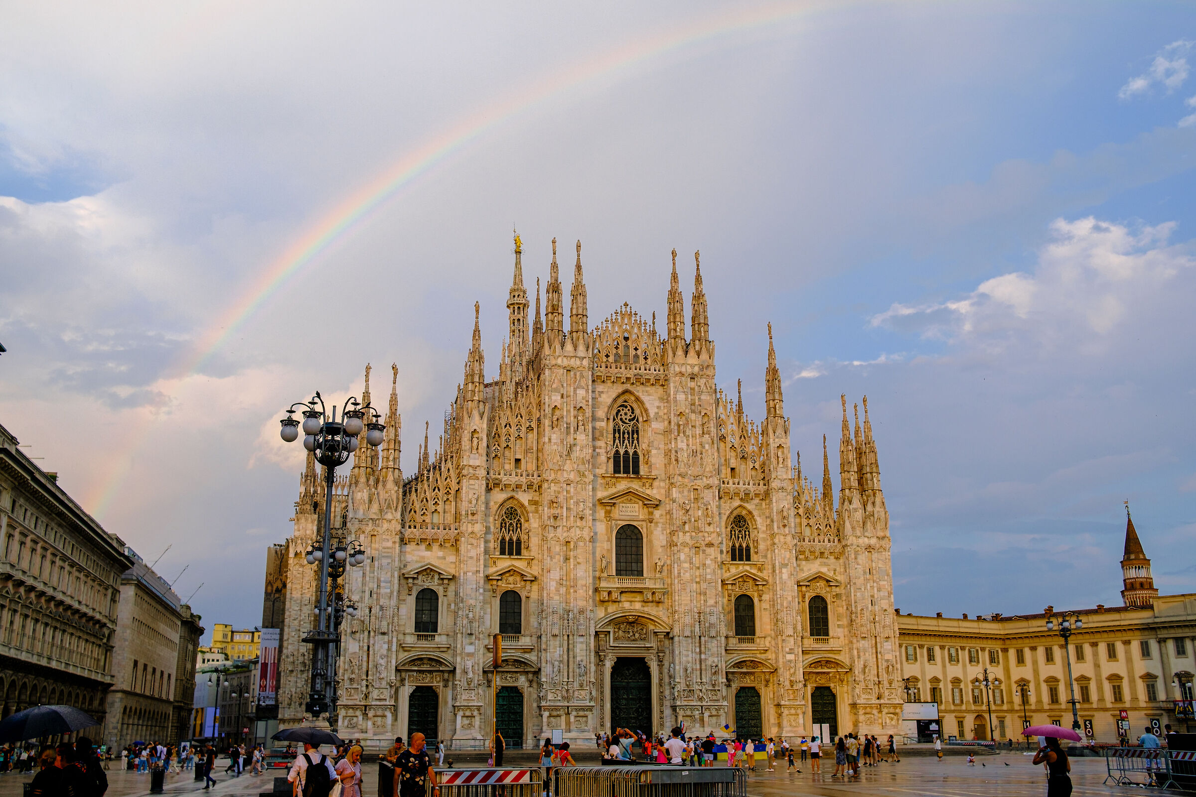 Rainbow on the Duomo