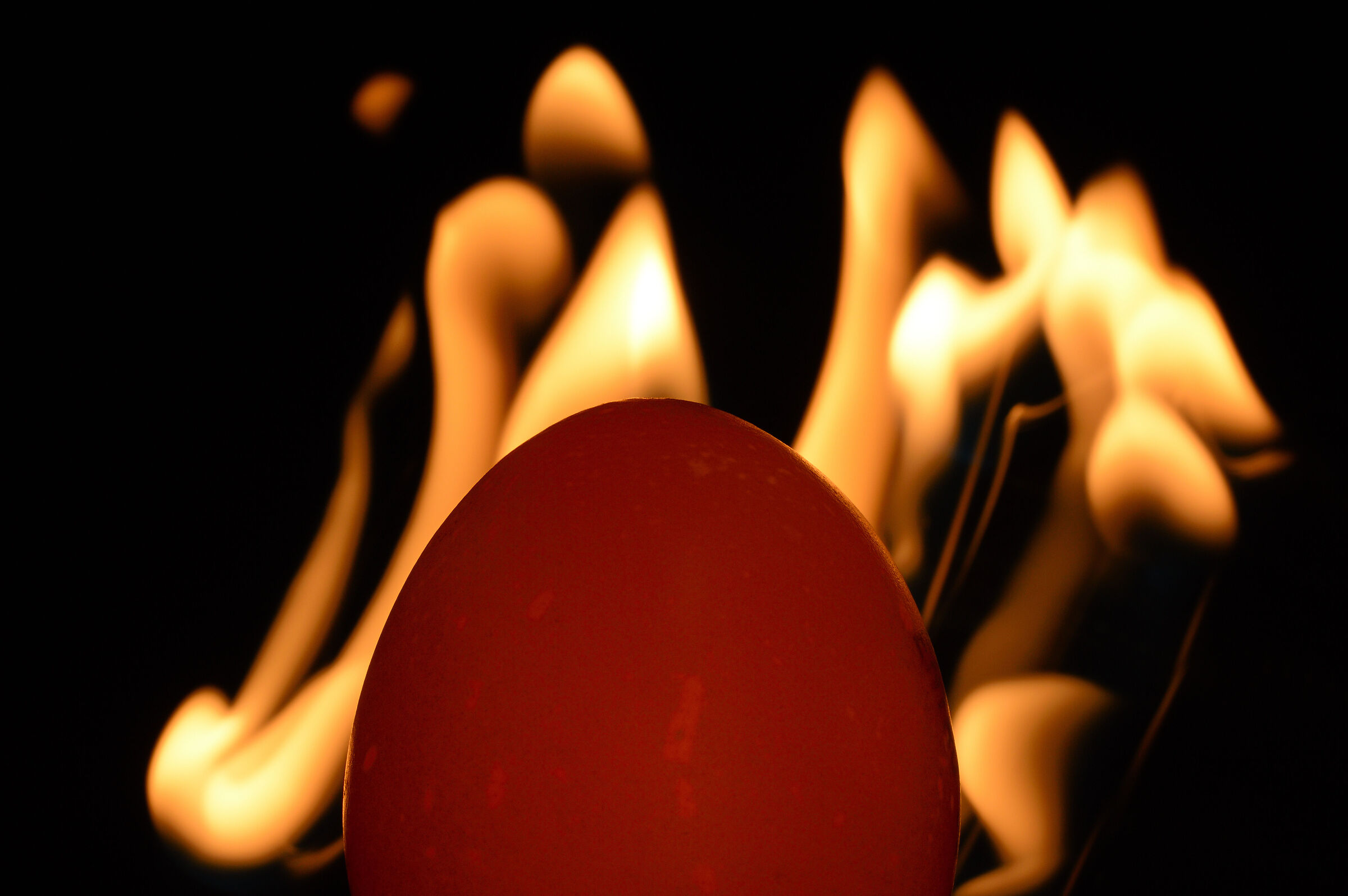 Flame egg