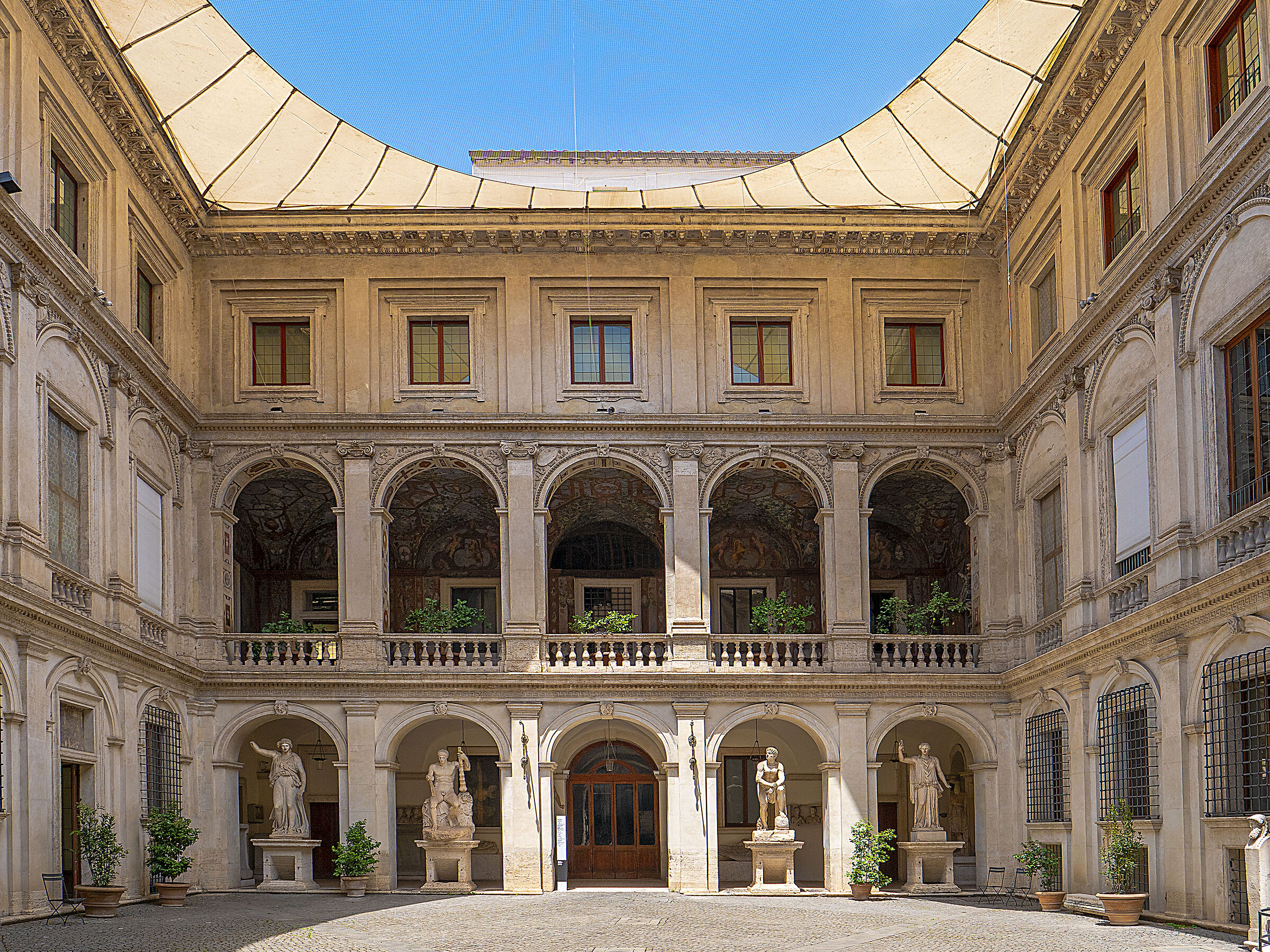Il cortile di Palazzo Altemps