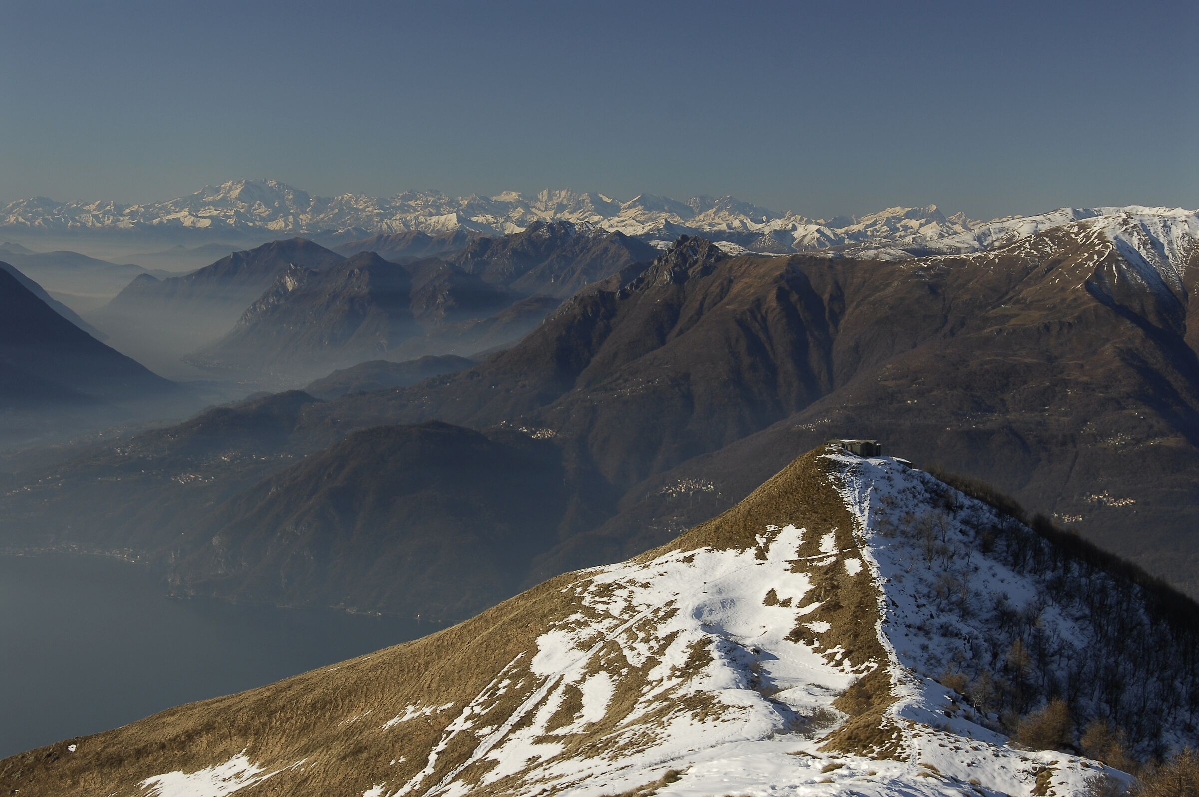 D200 Looking west from Mount Muggio