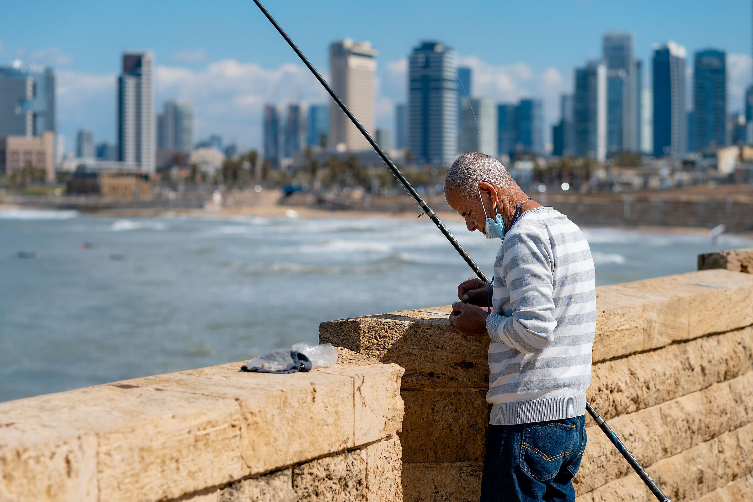 Fisherman in Jaffa