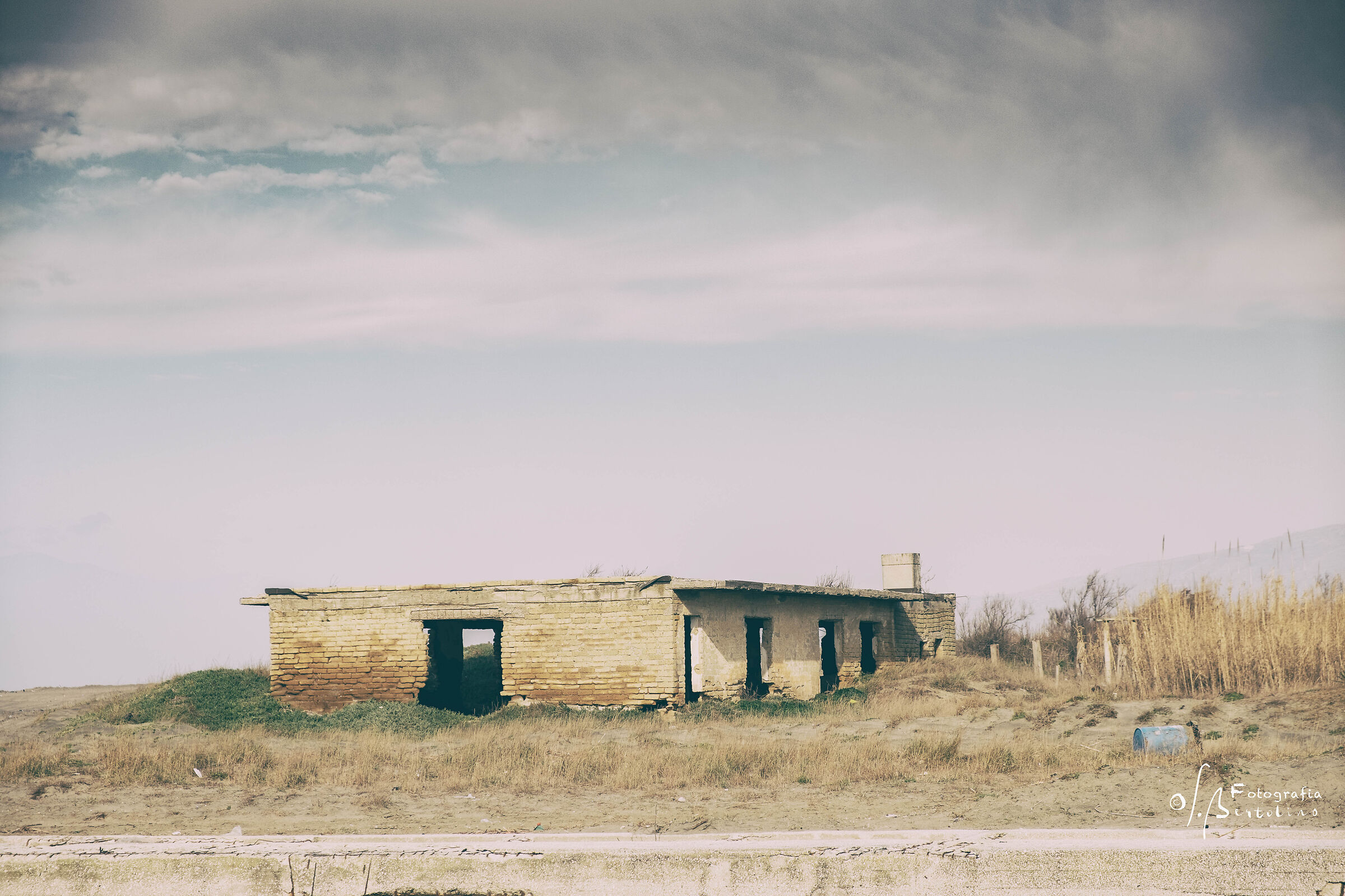 The ruin on the beach
