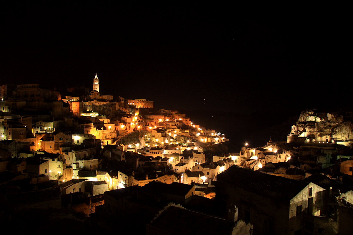 Matera di sera