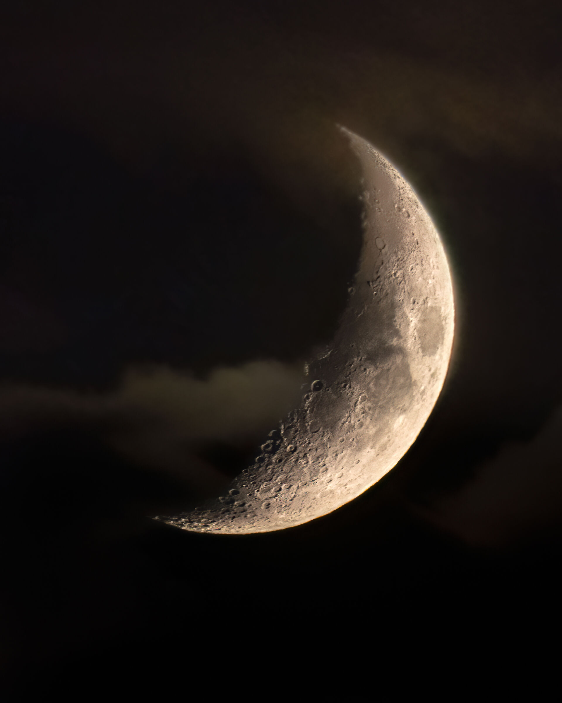 The veiled Moon
